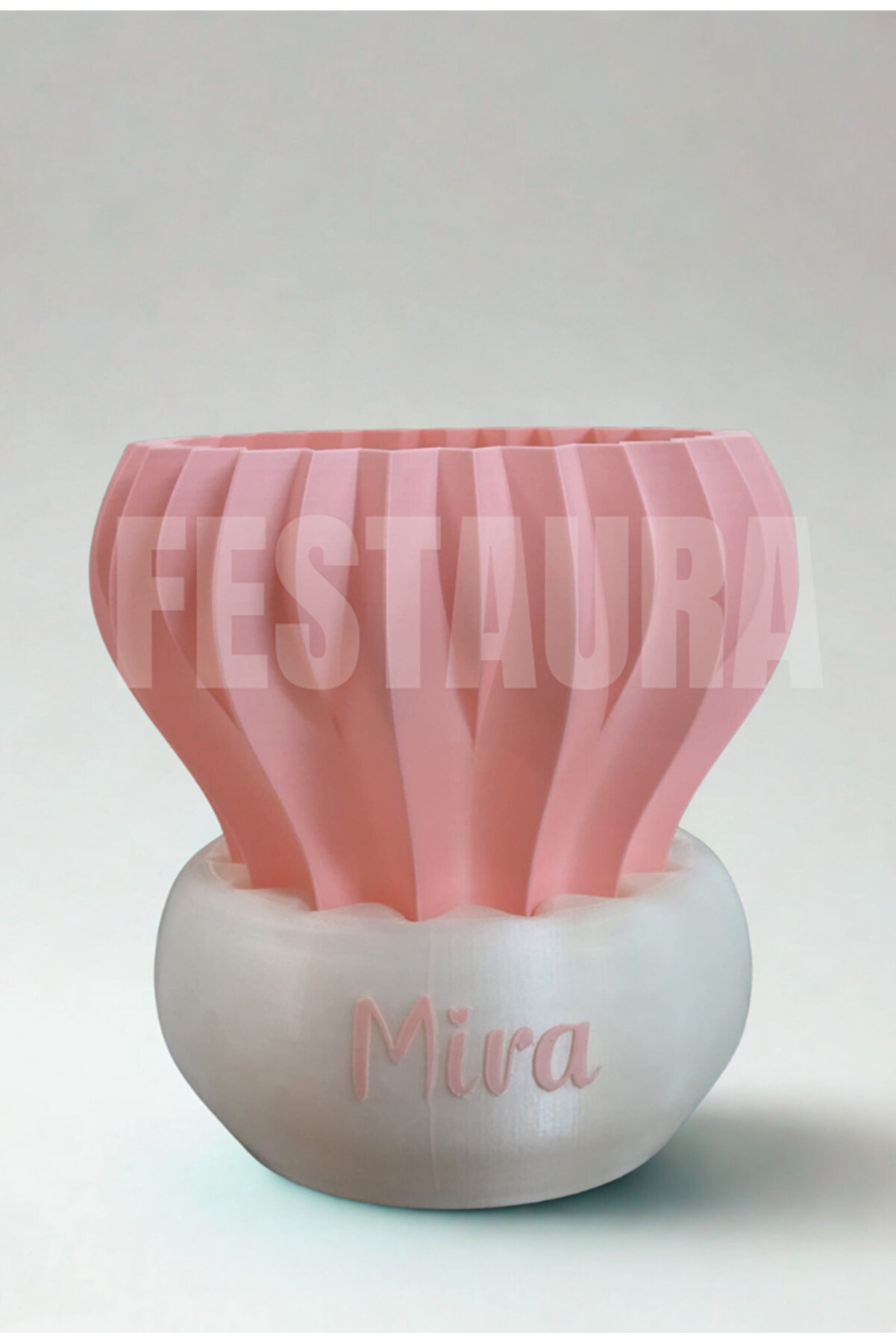 İsimli Bebek Odası Abajuru (G95 Rustik Ampul Hediyedir)