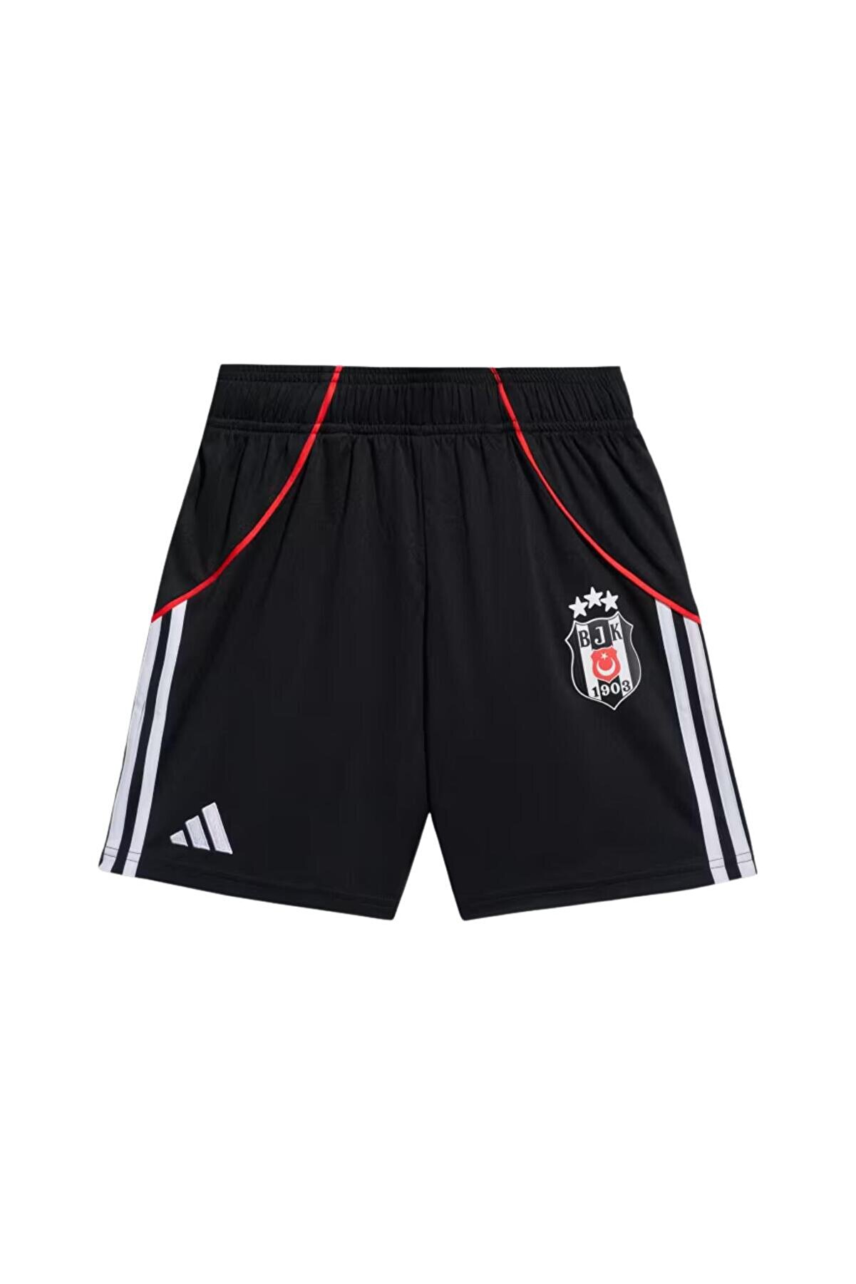 JN9934-C adidas Bjk 25-26 Deplasman &amp;Ccedil;ocuk Şort Ve Kapri Siyah
