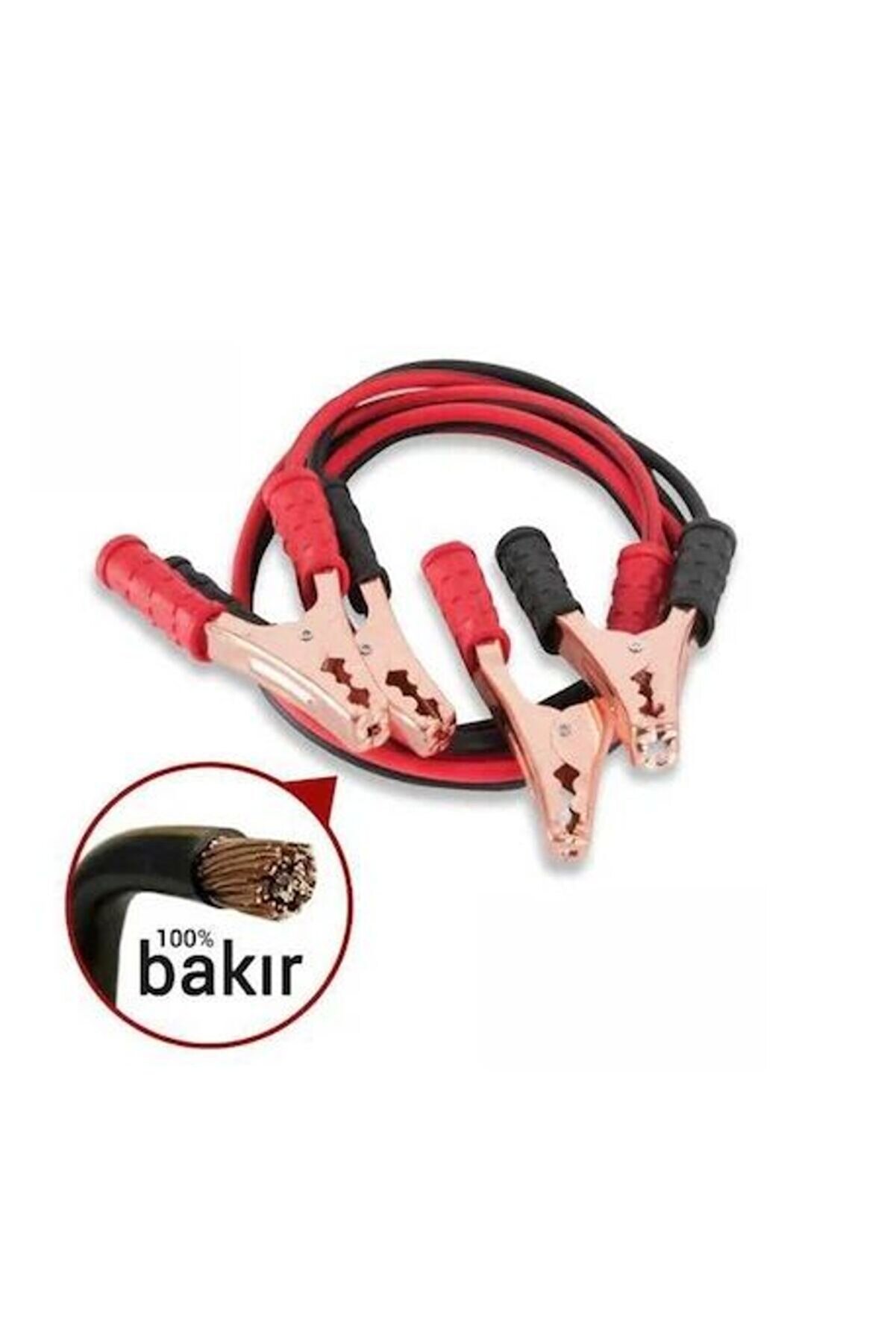 Akü takviye kablosu seti 600 amp 2,3mt