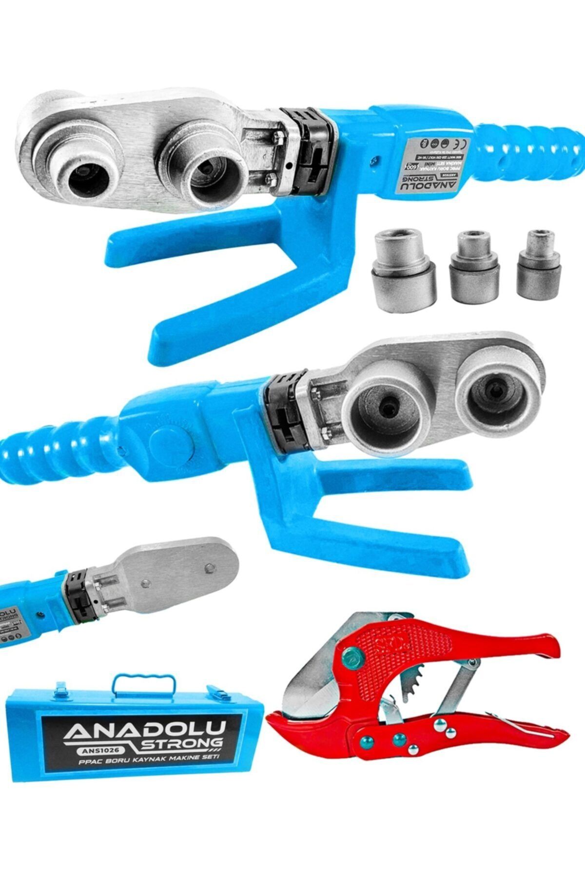 Anadolustrong Ans1026 Pprc 600 Watt Boru Kaynak Mini Makina Seti Plastik Boru Kaynak Makinesi