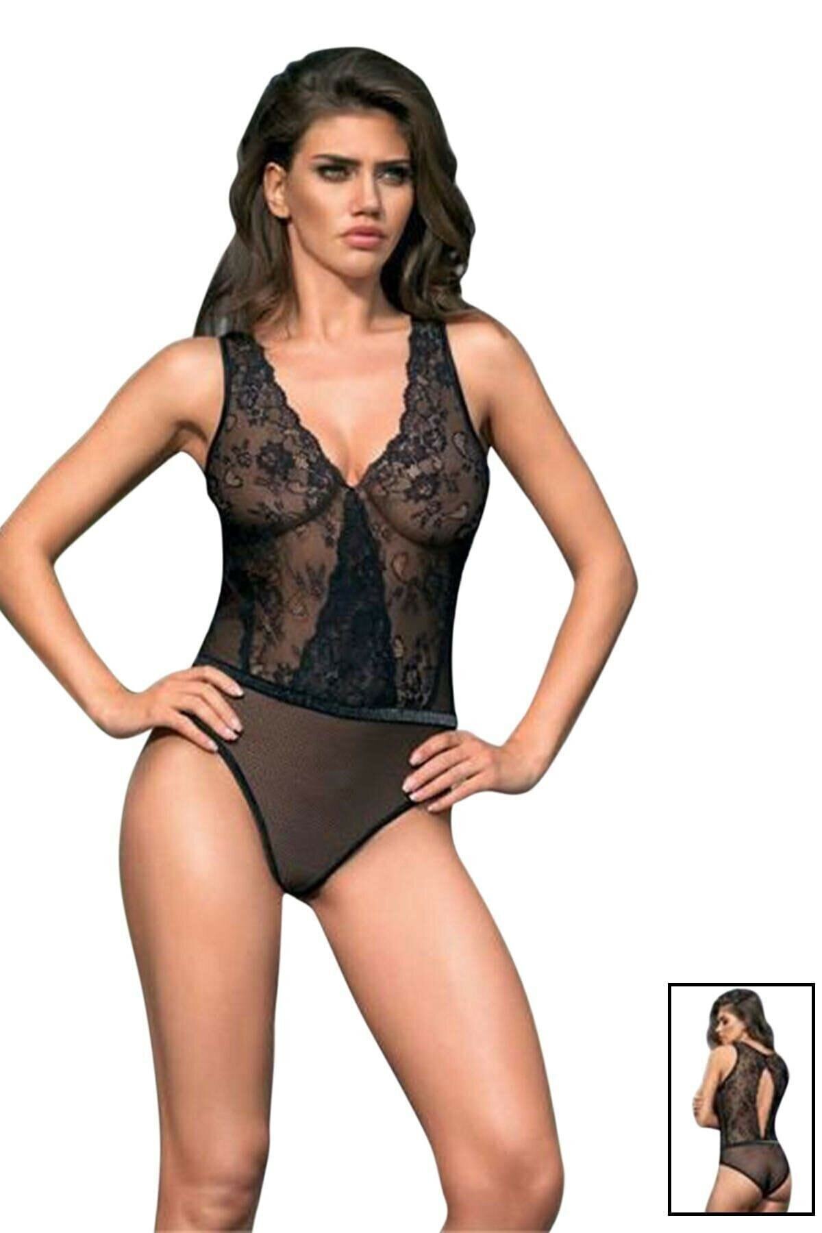 Sortie Bayan Güpürlü Body &amp; Zıbın - Süper Fiyat !