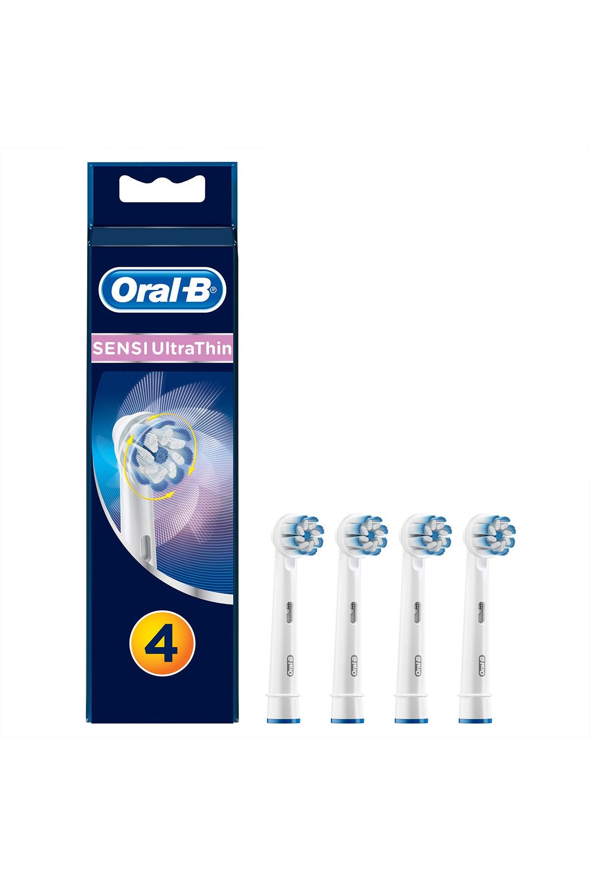 Diş Fırçası Yedek Başlığı Sensitive Ultra Thin 4 Adet