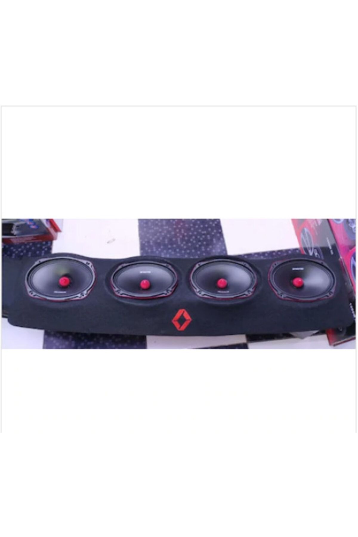 Renault Arka Pandizot Polyester Kaplamalı Fıber Mdf Oval 4 Lu Yuvalı