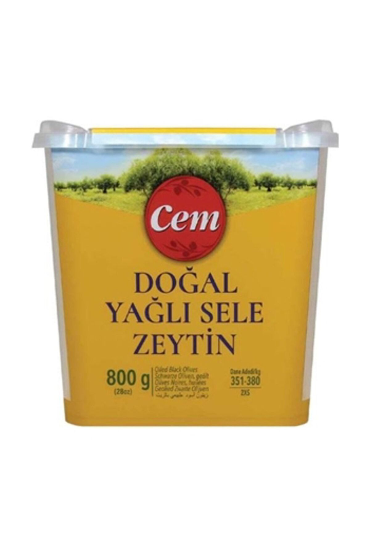 Cem Yağlı Sele Zeytin 200 G