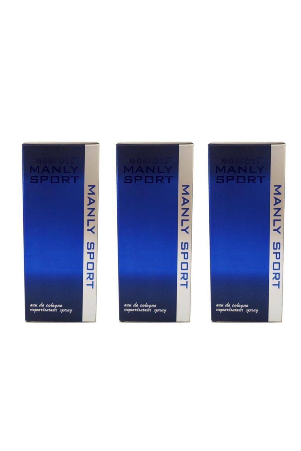 Manly Sport Edc 3 X 125 ml  Erkek Parfüm 0716706176931