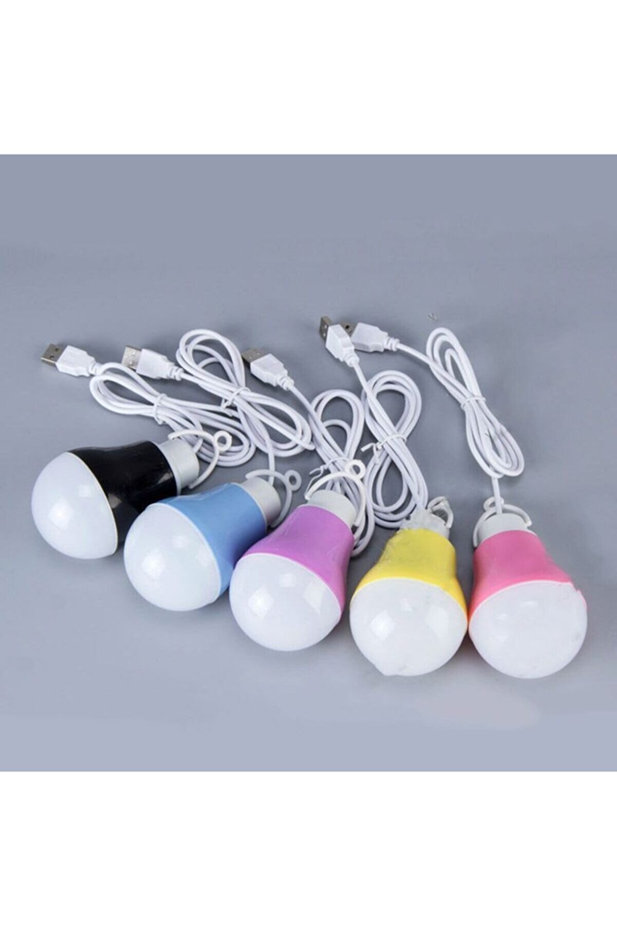 Yüksek Güç Usb Kablolu Taşınabilir Led Ampül Beyaz Işık