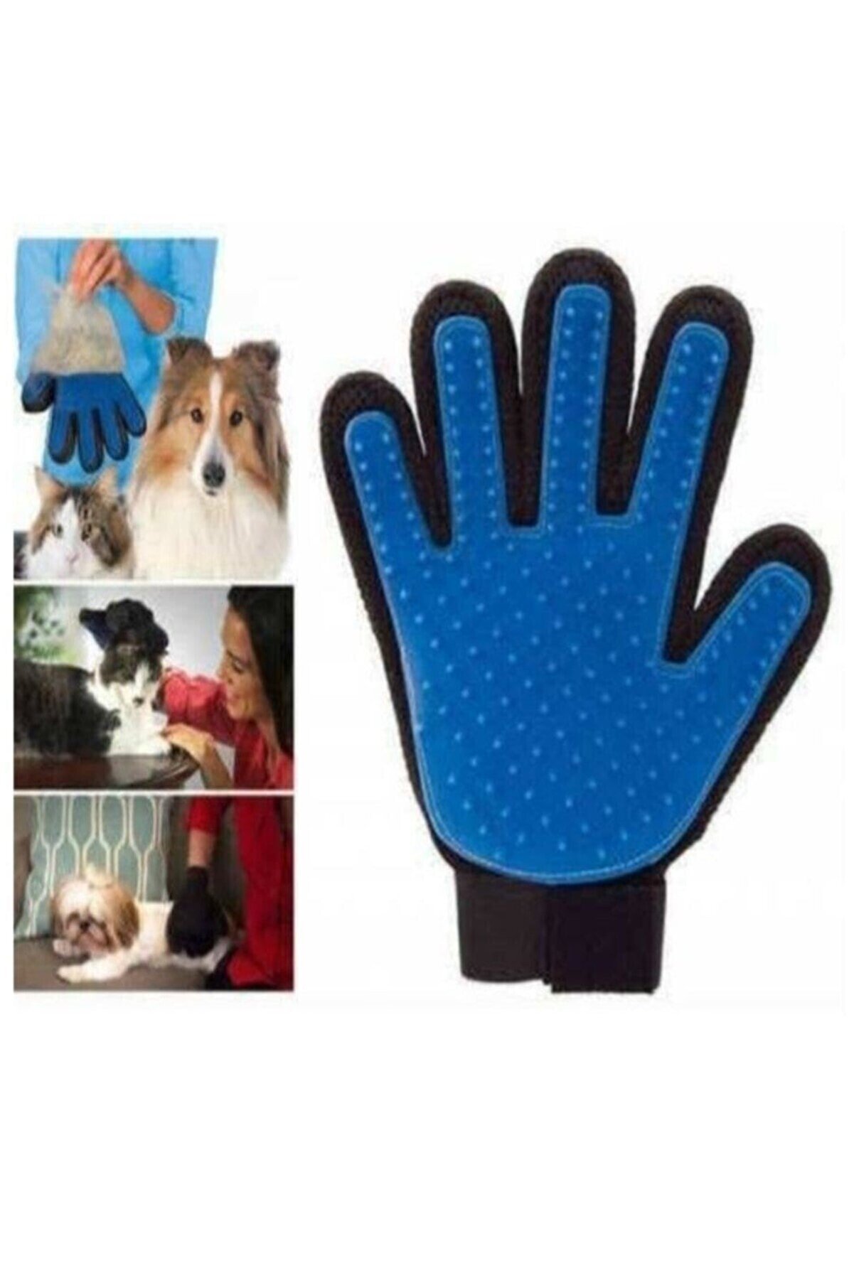 Köpek Kedi Saç Tüy Toplama Temizleme Eldiveni