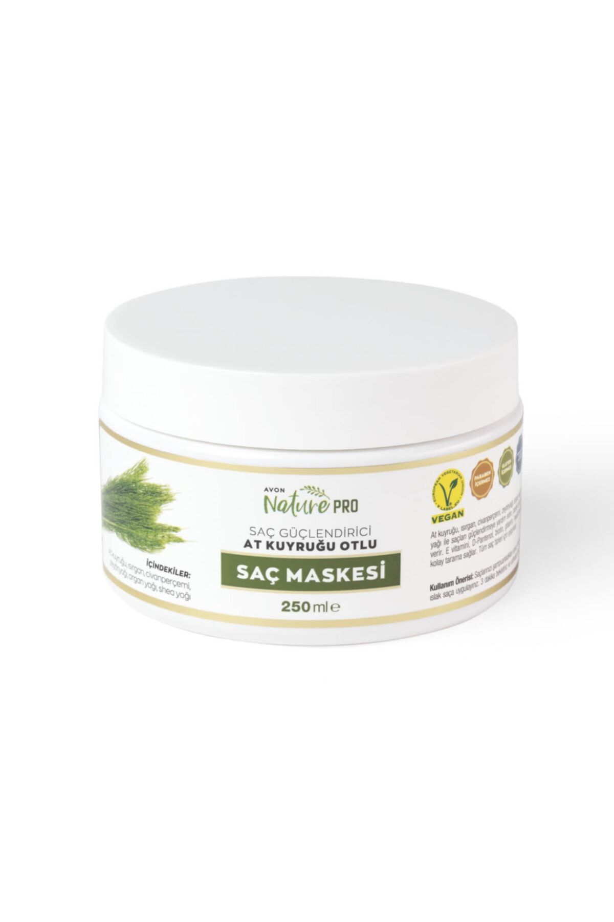 Naturepro At Kuyruğu Otlu Saç Maskesi 250 Ml.