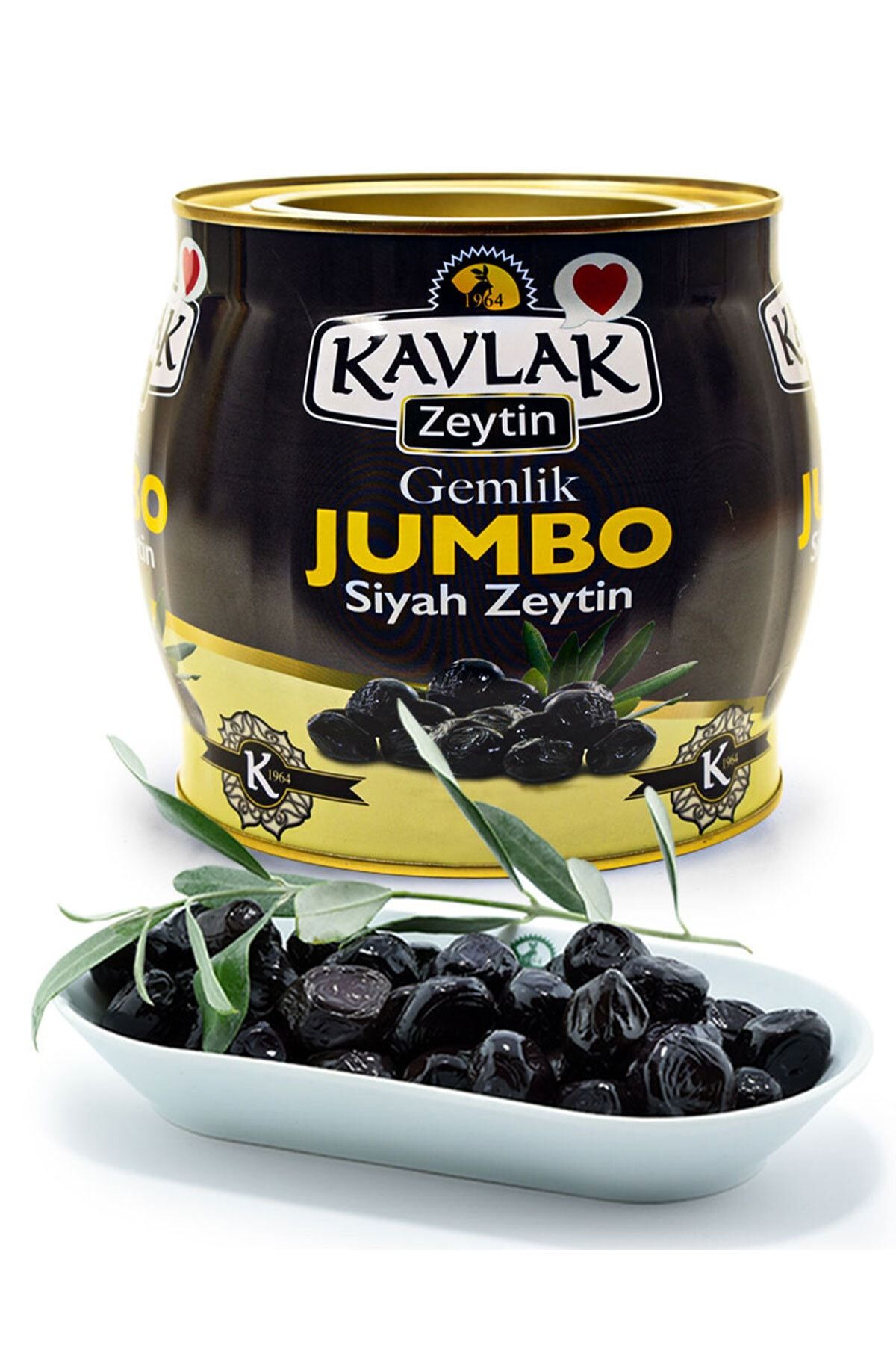 Jumbo Gemlik Siyah Zeytin 2 Kg