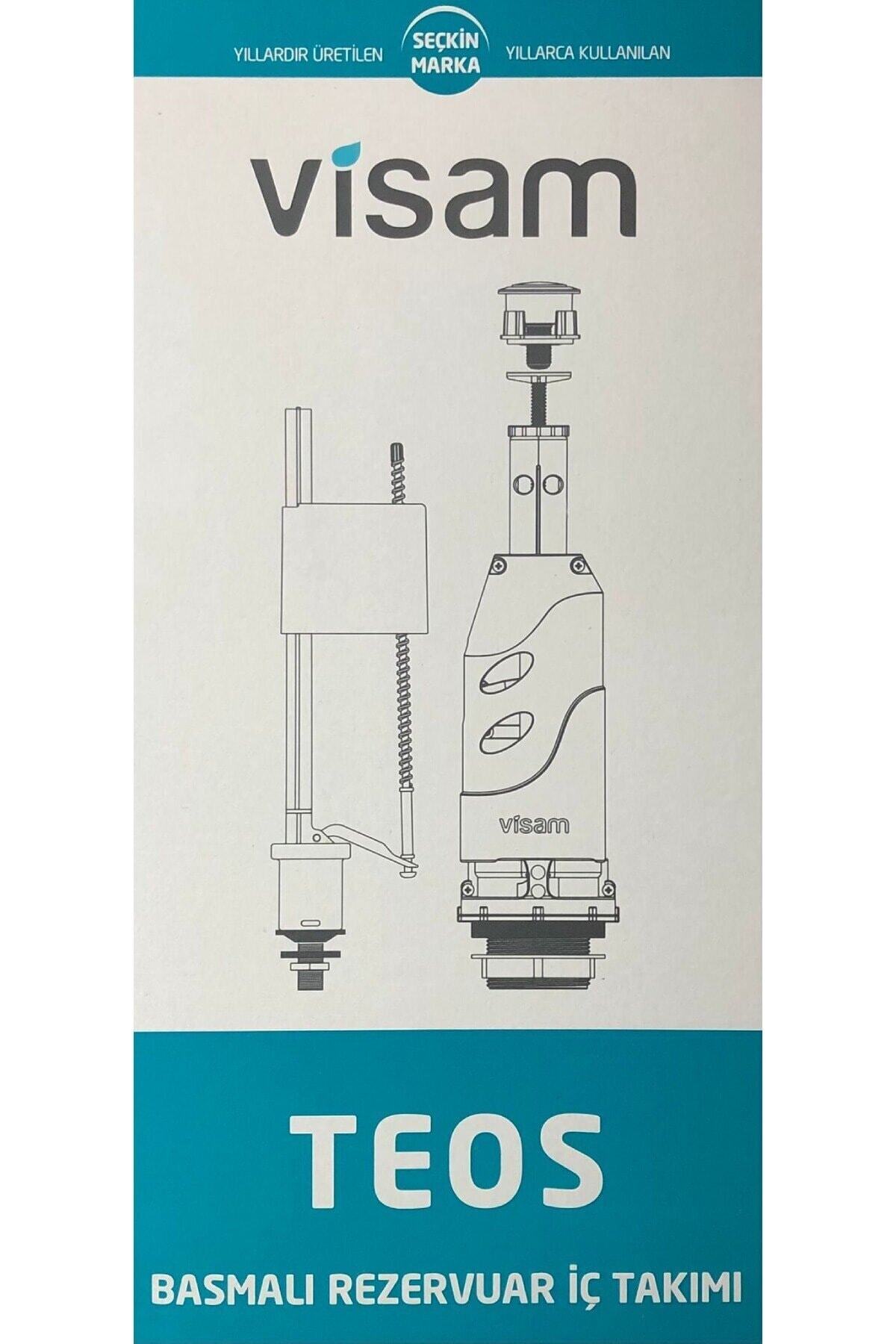 Teos Basmalı Klozet Rezervuar Iç Takımı