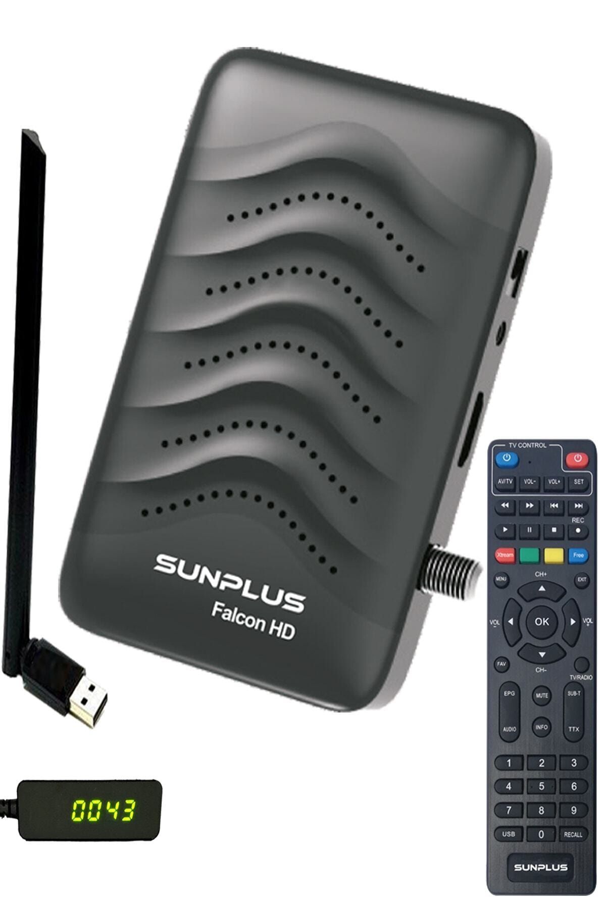 Falcon Çanaklı-çanaksız Tv Full Hd Akıllı Kumanda Sınırsız Sinema Paketi Uydu Alıcısı Wifi Anten