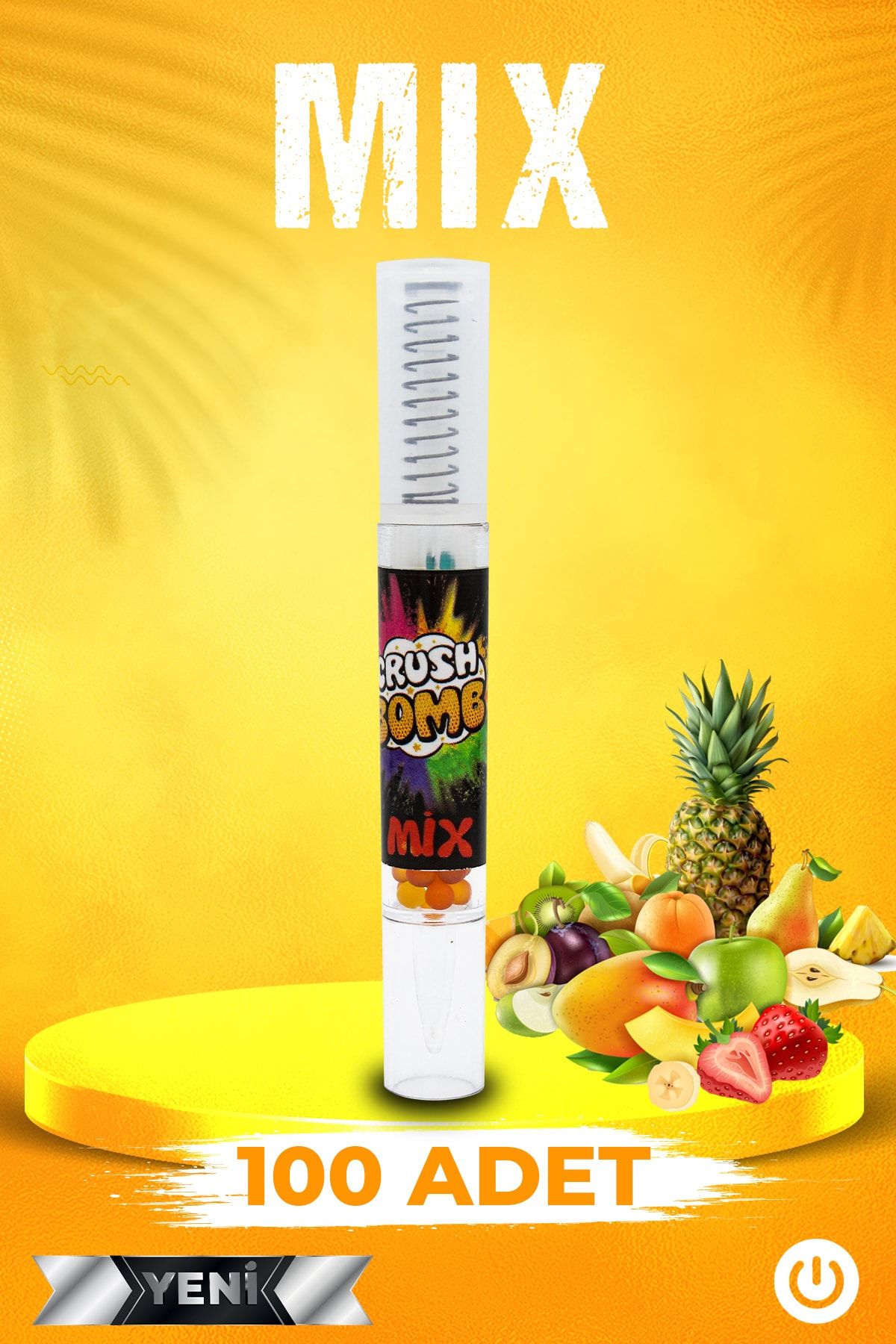 Mentolsepeti Mentol Topu 120 Mix Aroma Switch Double Fusion Mentol Makinesi