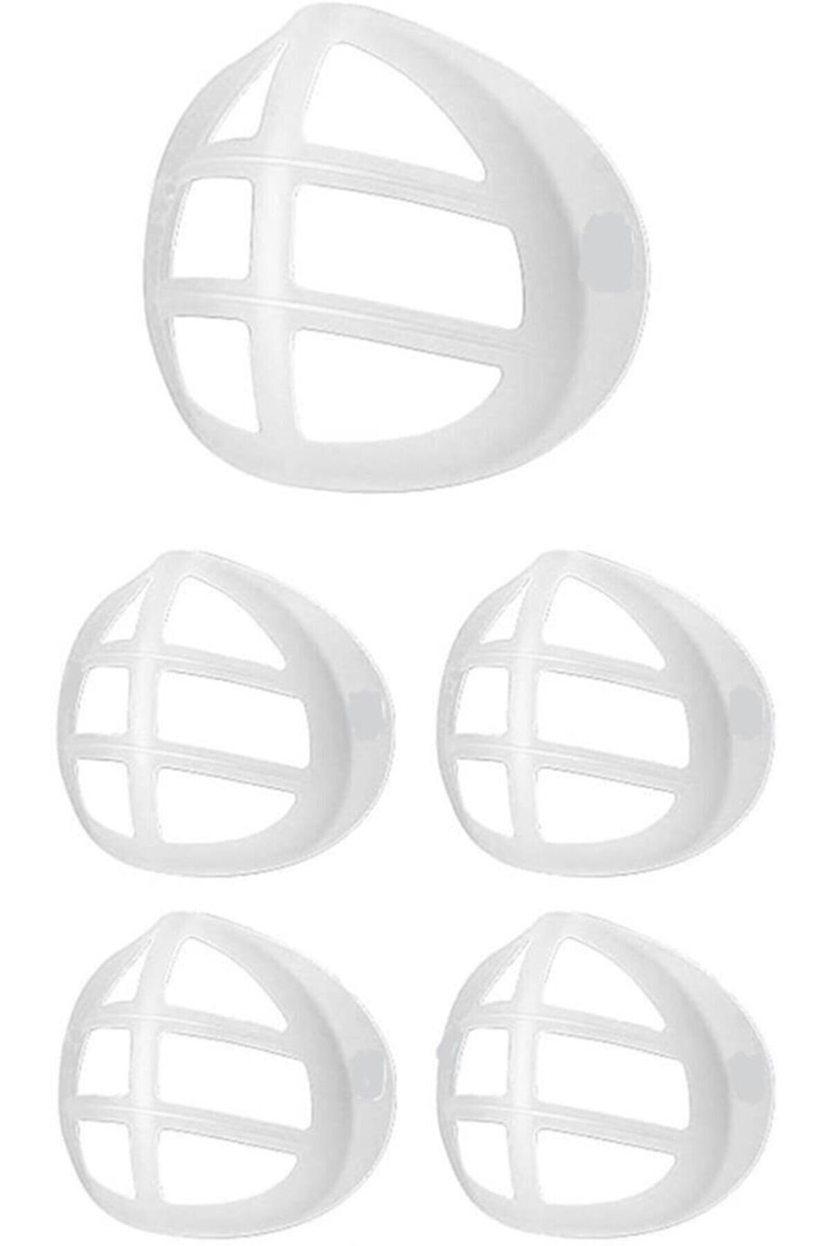 3d Yüz Maskesi Bariyeri 24 Lü