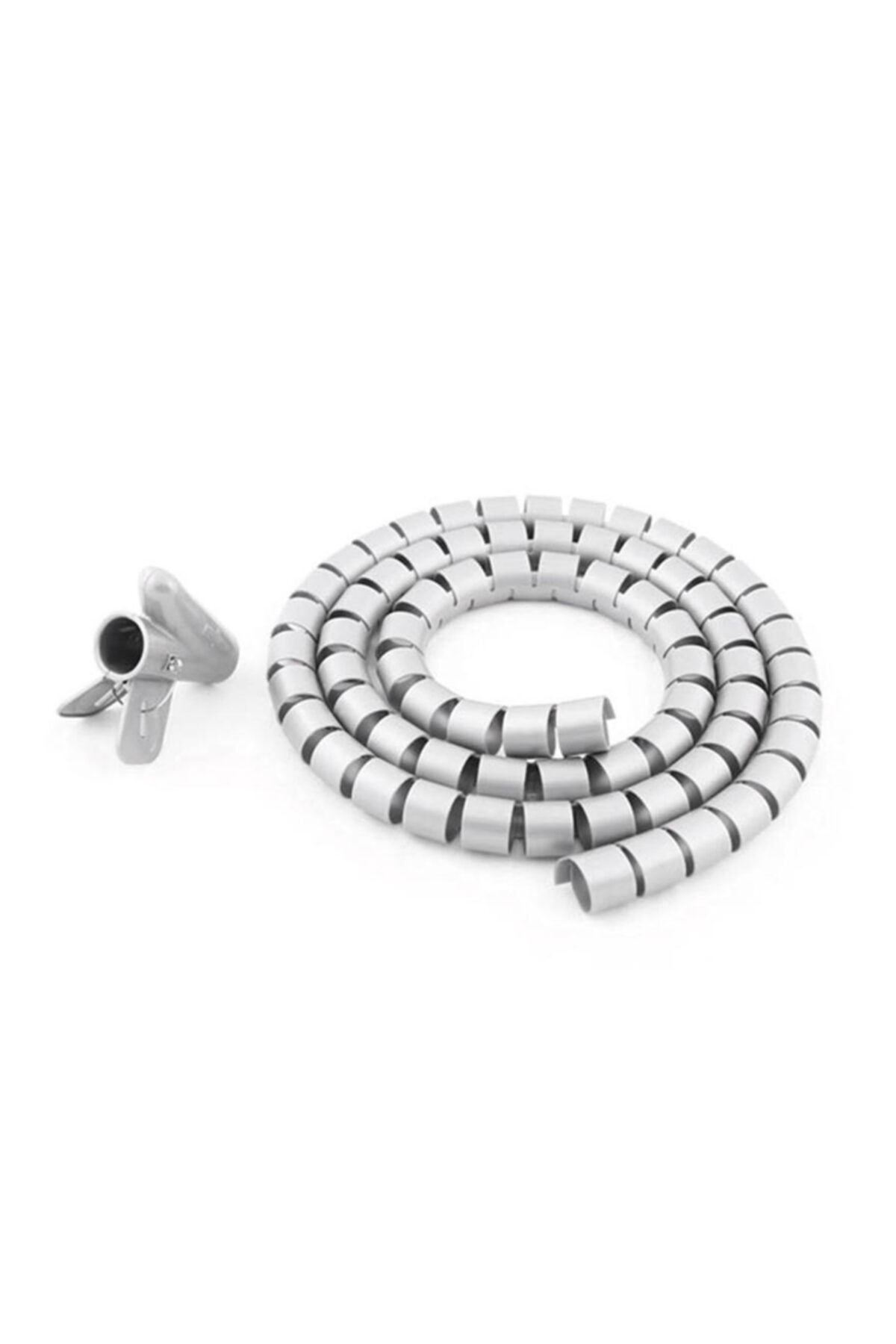 Spiral Kablo Toplayıcı Ve Düzenleyici Beyaz 1.5m