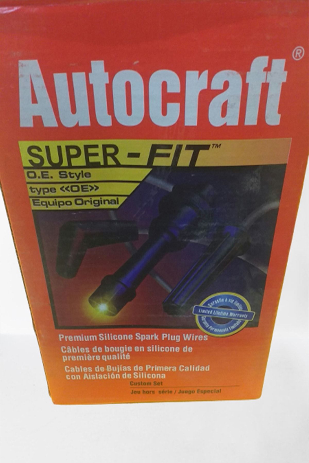 Autocraft Super Fıt Buji Kablosu ( R19 1,6/mgn 1,6/clio 1,2/logan 1,4 ) Ipekli Tip