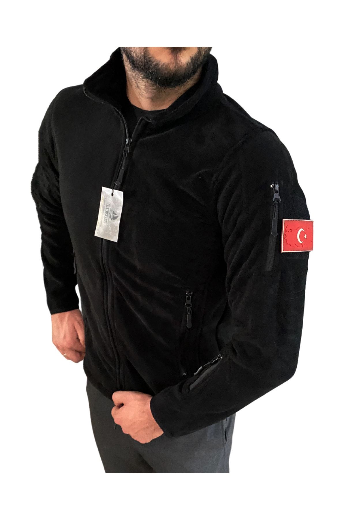 Taktik Polar Mont 5 Cepli Askeri Tip Tactical Polar Mont Siyah Renk