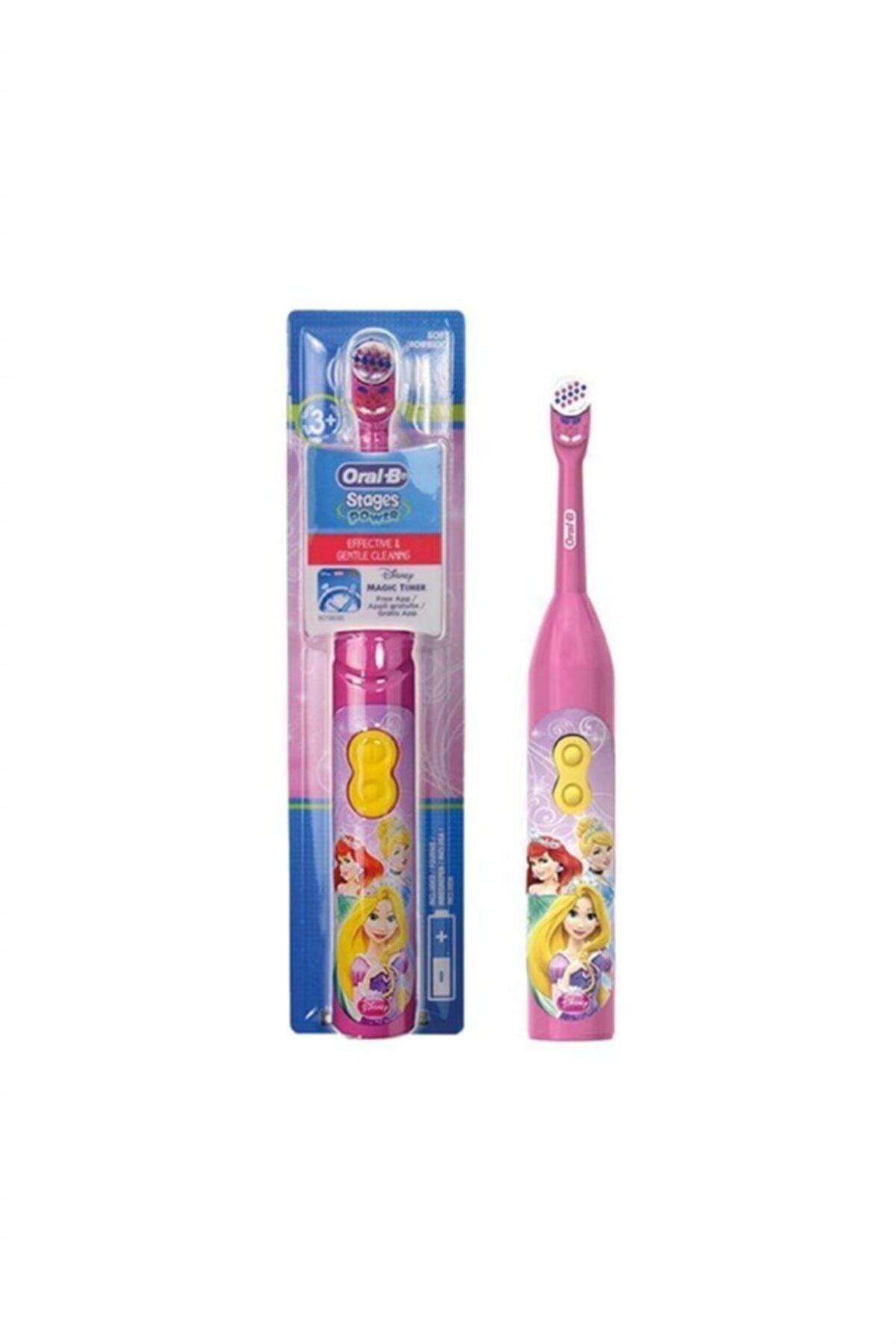 Stages Power Çocuk Pilli Diş Fırçası Frozen Princess 3+ Ay