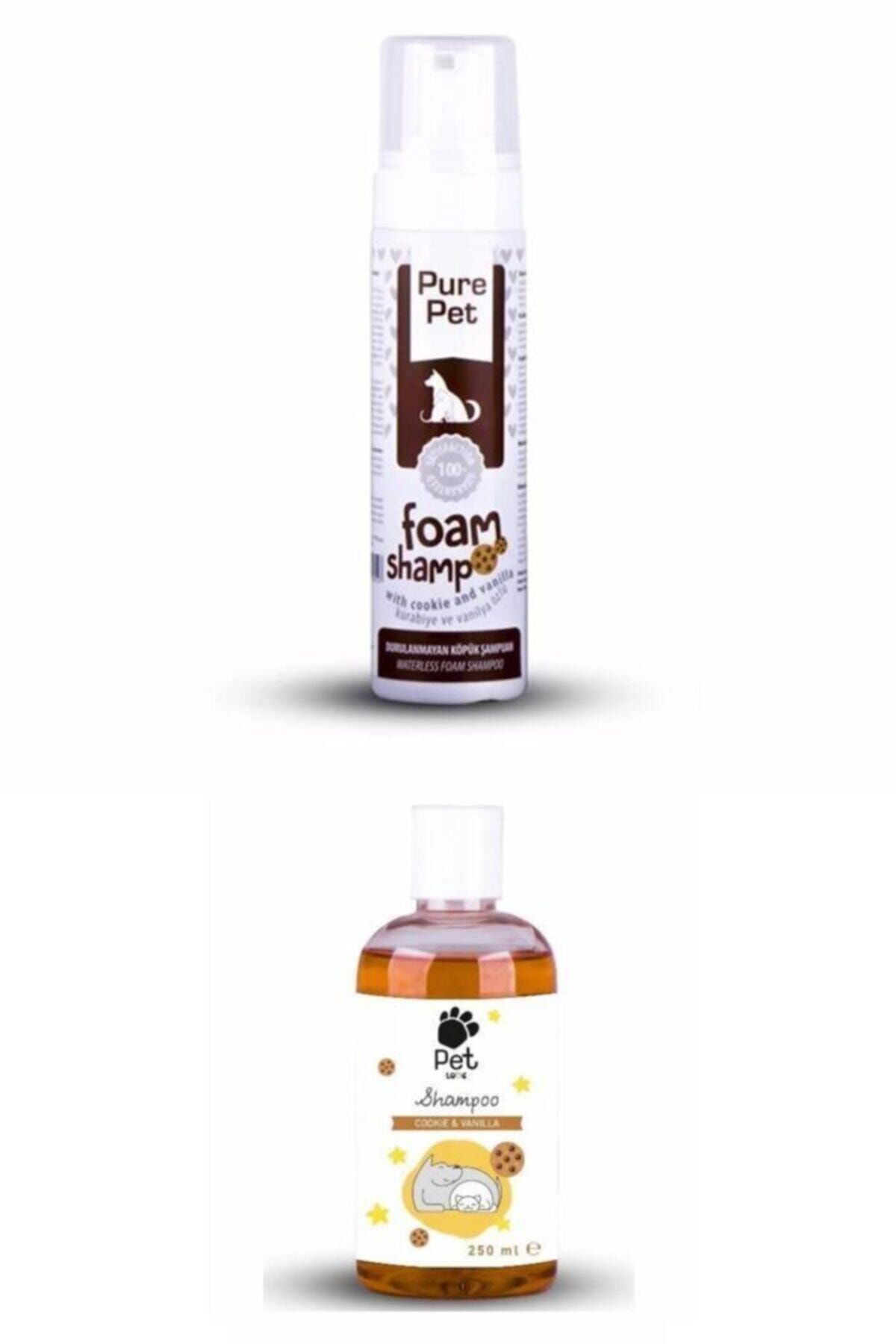 Pure Pet Cookie Vanilya Kedi&köpek Şampuanı Seti 250+225 Ml