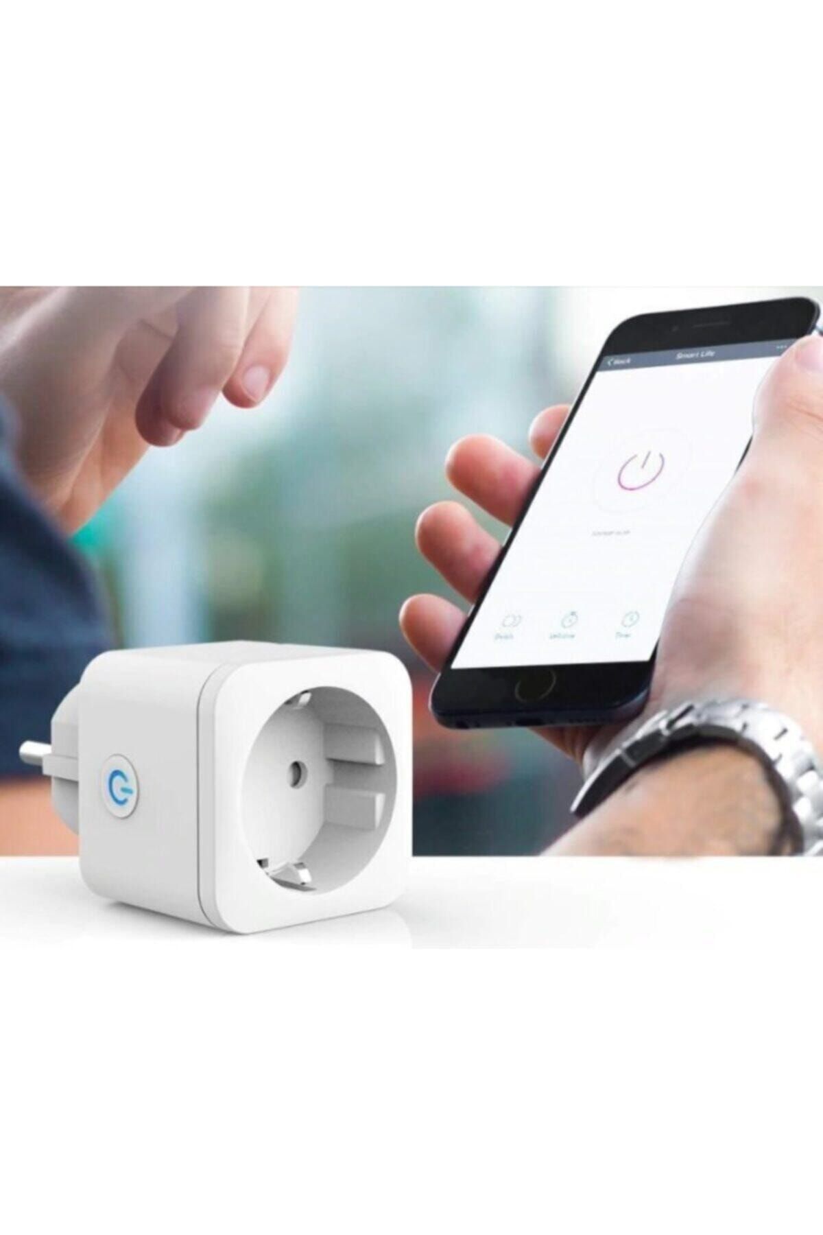 Özentek Uzaktan Kontrol Edilebilir Akıllı Wifi Priz Cata Ct-4010
