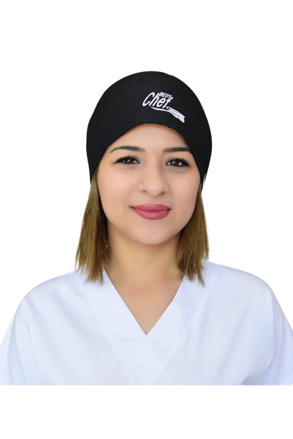Best Chef Yazılı Aşçı Chef Mutfak Şef Bonesi