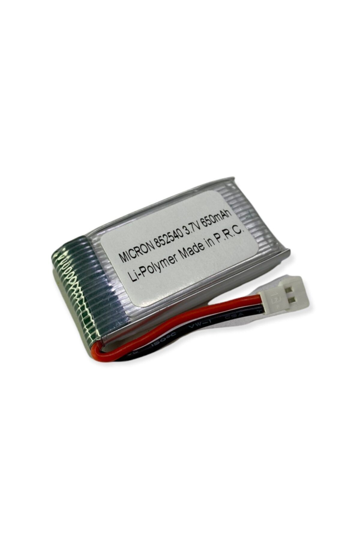Polimer Lipo 3.7 V 1s Lipo Batarya-pil 650 Mah 25c