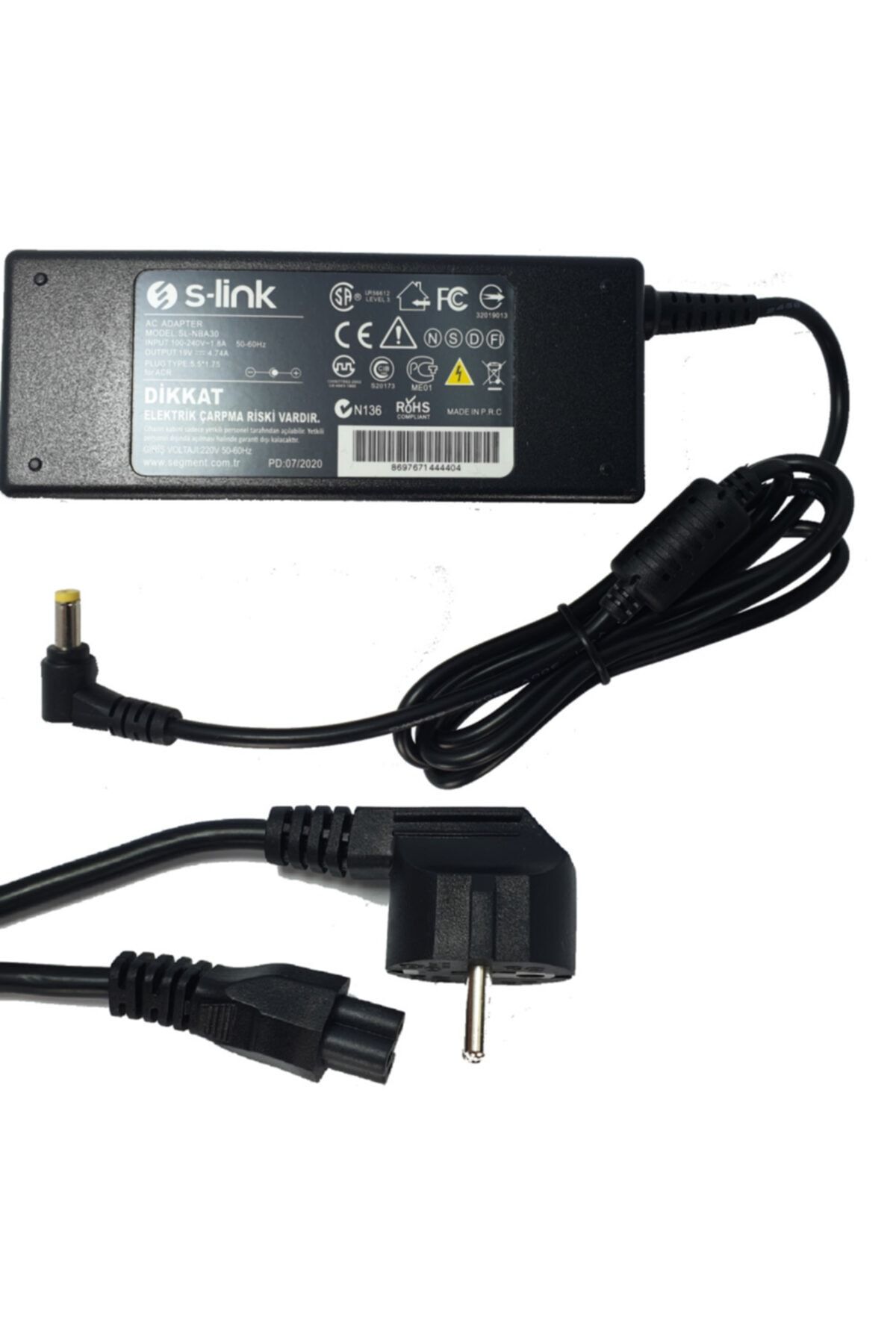 Aspire 5750g 5750z 5755g Laptop Dizüstü Notebook Pc Adaptör Şarj Aleti Şarz Şarz Cihazı