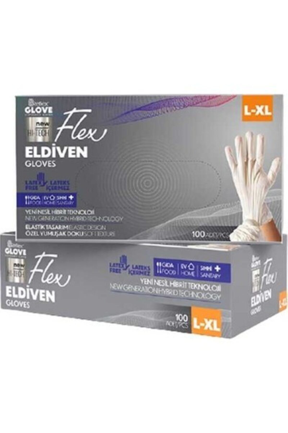 Re Glove Pudrasız 100 Lü Bej / L-xl Beden