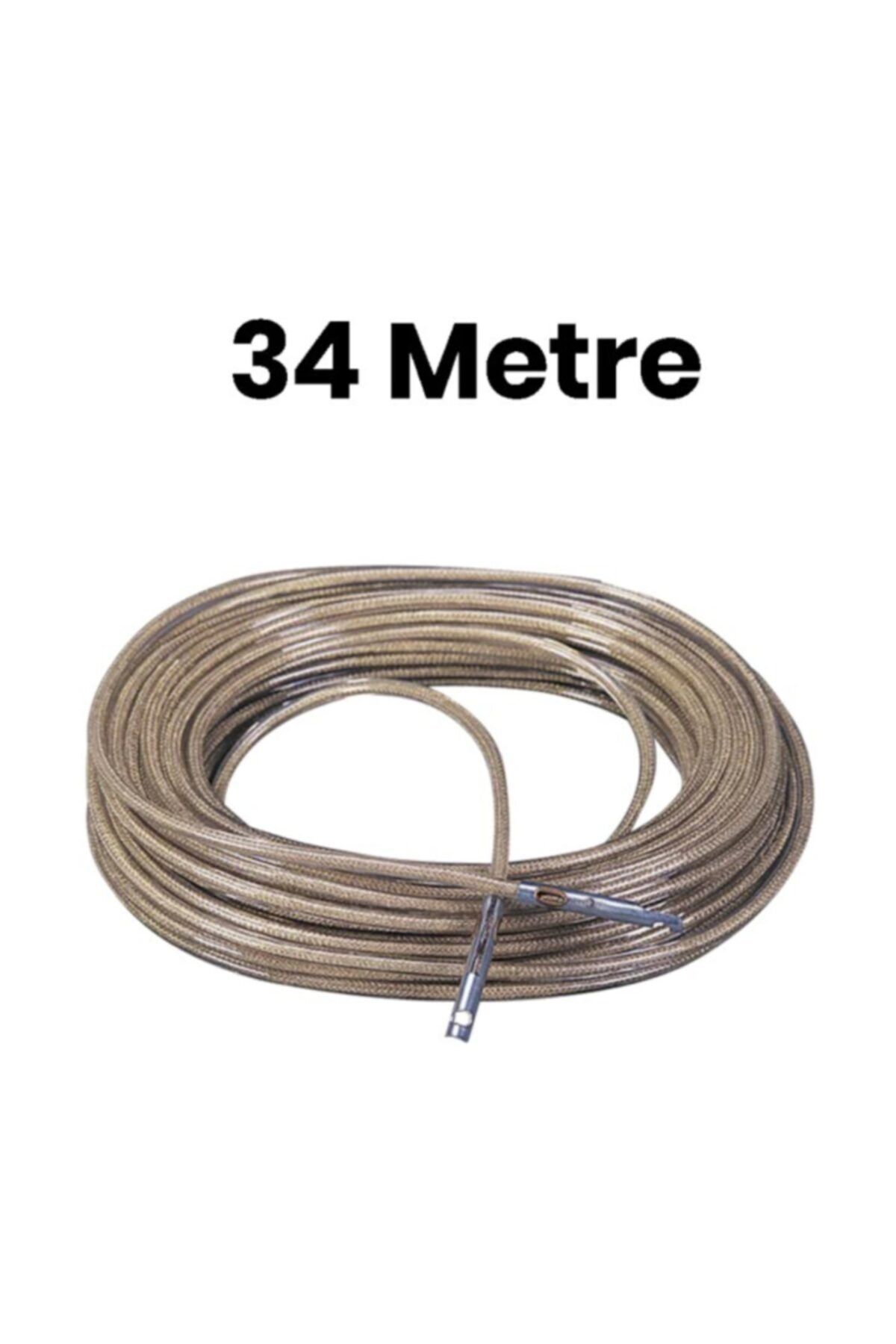 34 Metre Gümrük Halatı Çelik Tel Halat