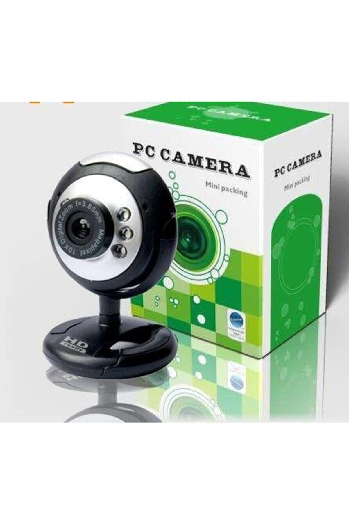 Usb Işık Ayarlı Mikrofonlu Webcam Pc Kamera