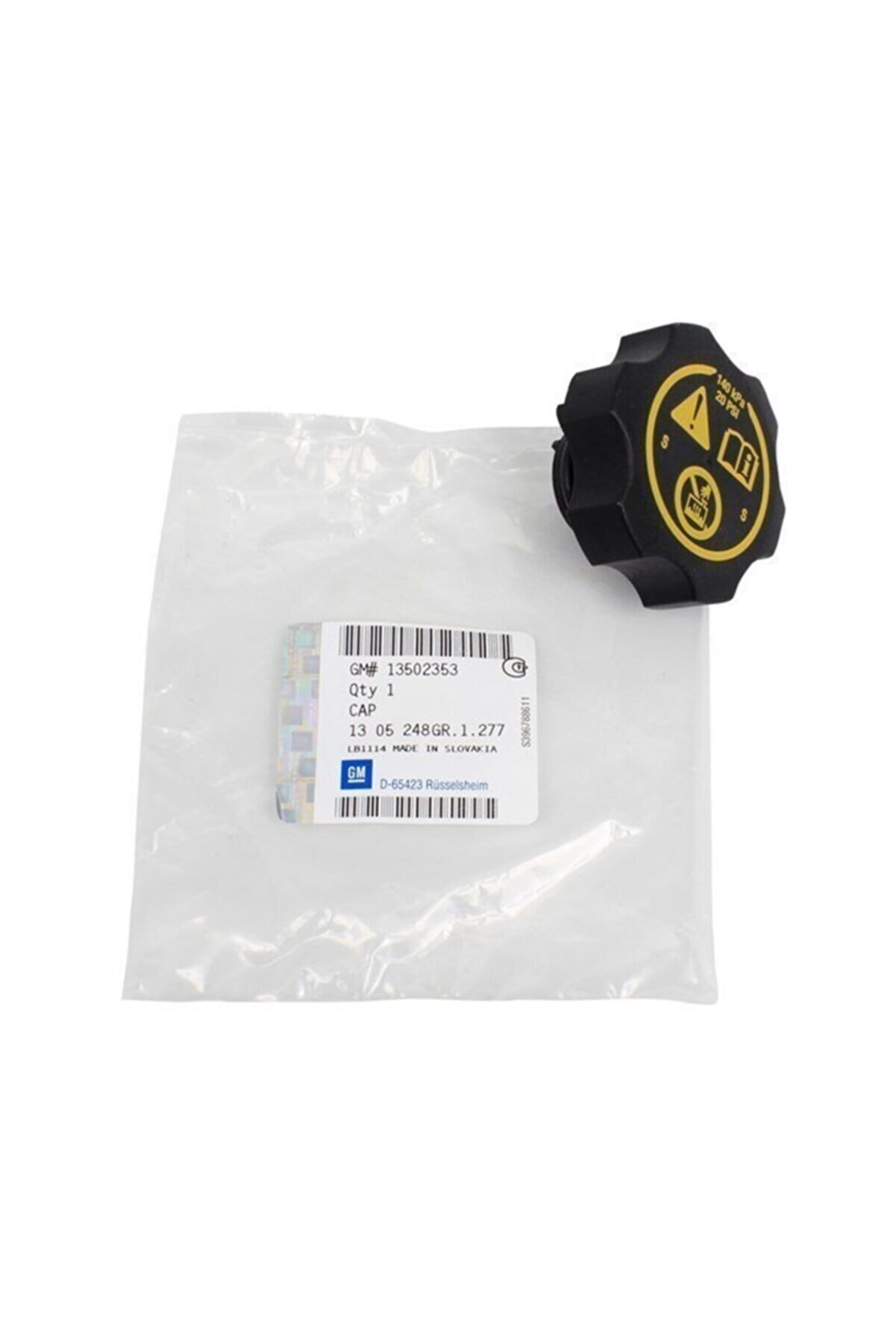 Opel Astra J Yedek Su Radyatör Ek Depo Kapağı Orjinal Gm