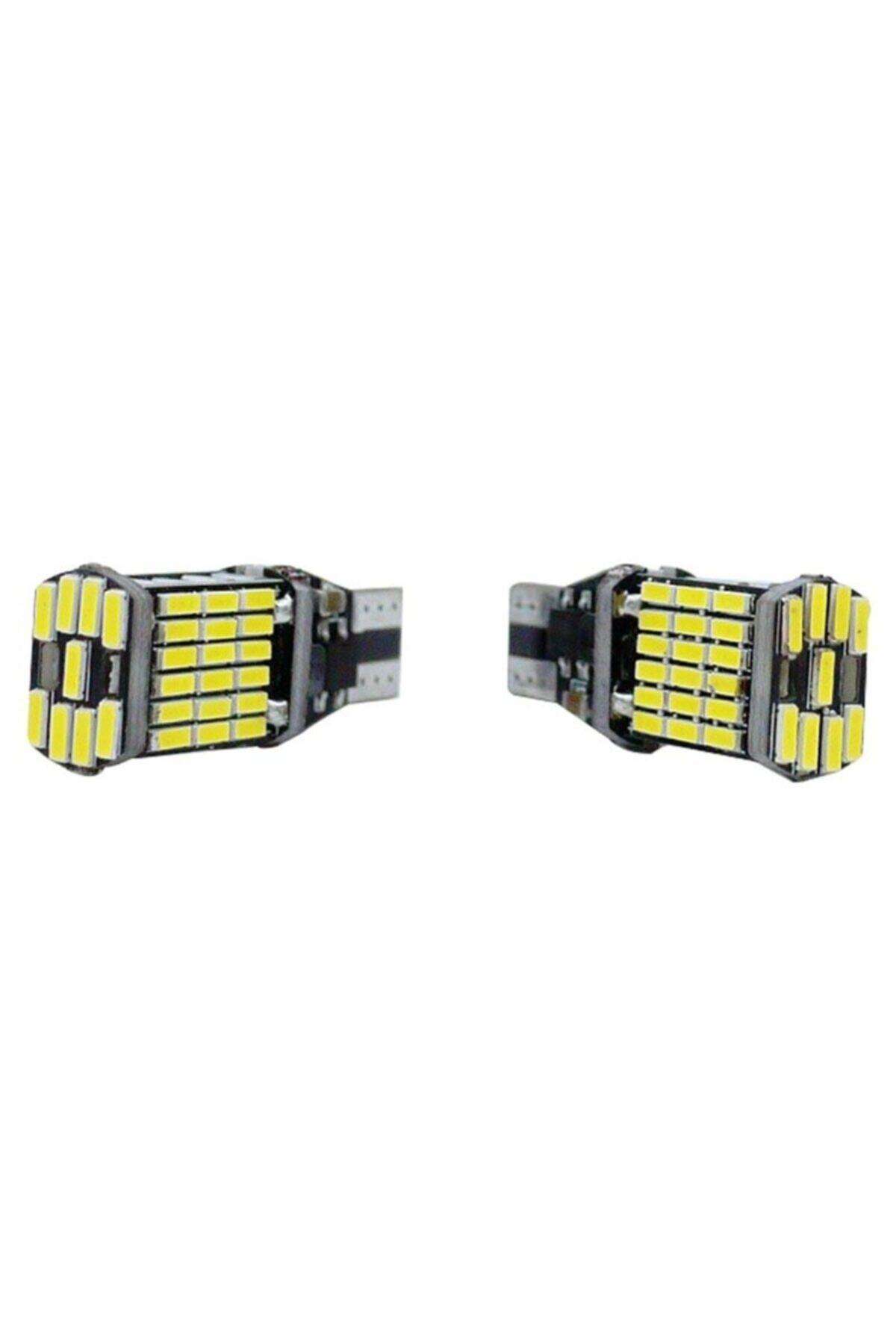 T15 Beyaz Led Geri Vites Park Ledi Lambası Ampülü W16w Yüksek Işık