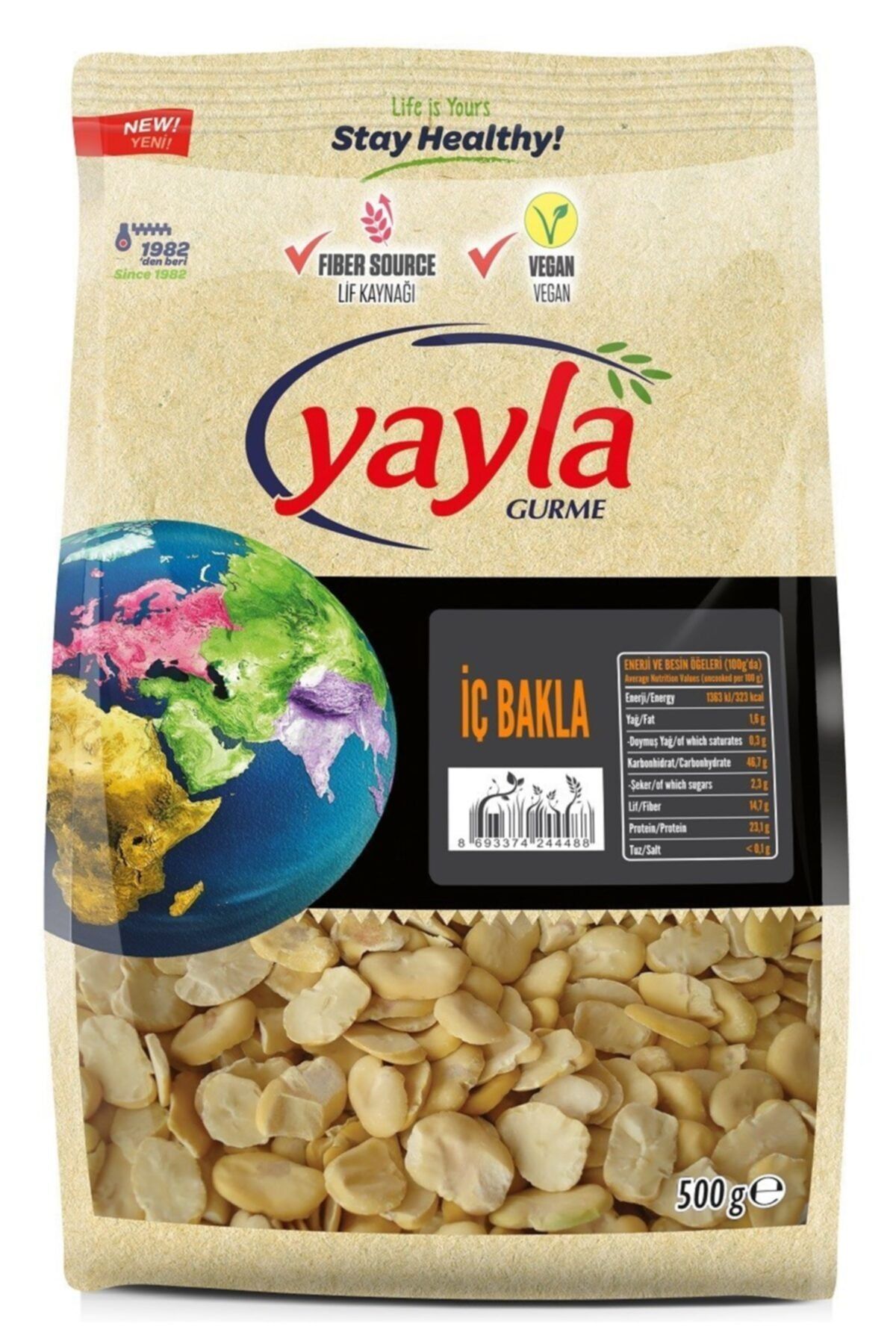 Gurme Iç Bakla 500 gr
