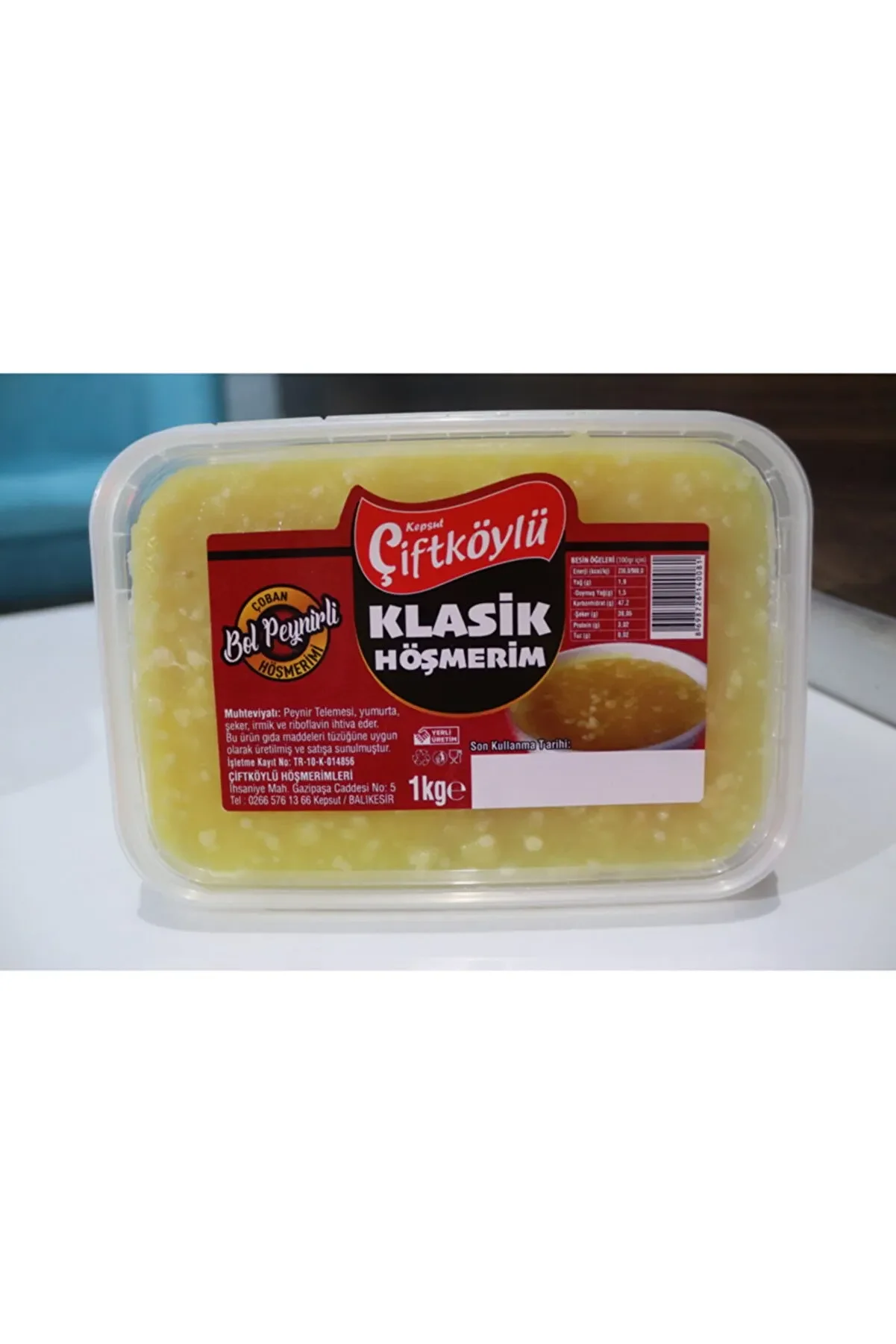 Klasik Höşmerim İnek Sütü 1000gr