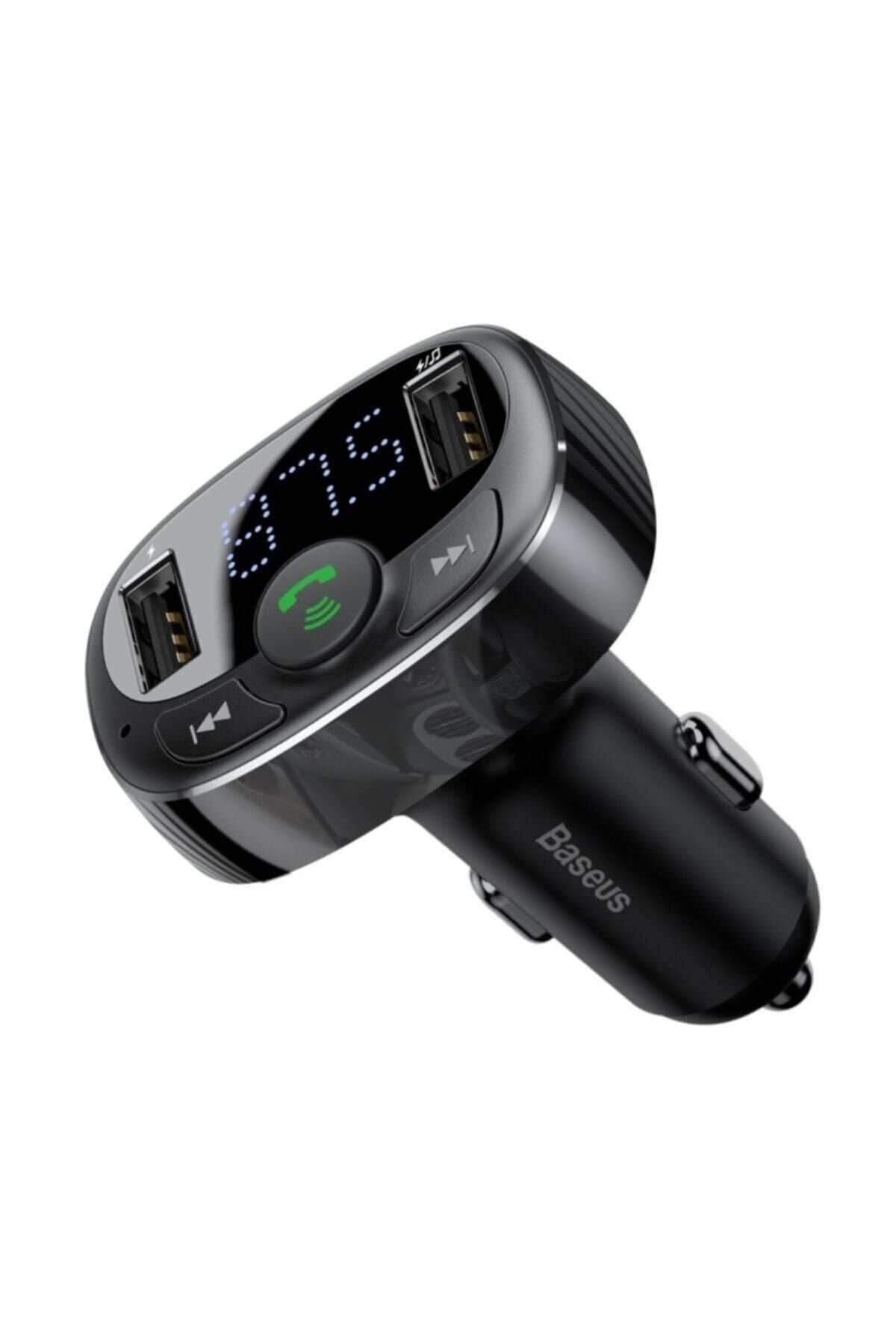 Araç Kiti Fm Verici Bluetooth 2x Usb Mp3 Çal Konuş 3.4a