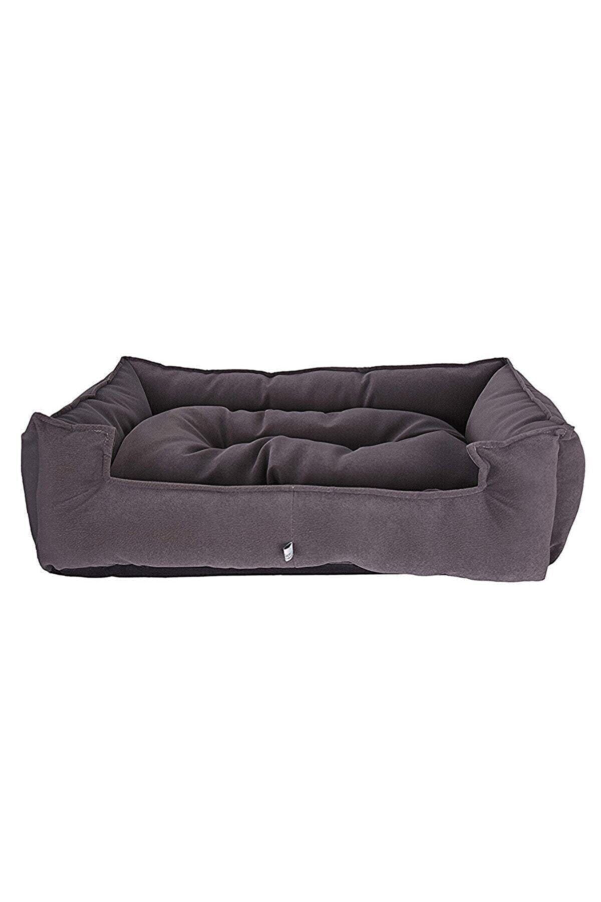 Kedi Köpek Gri Plus Yatak 75*60 Diş Geçmez Tırnak Geçmez Kumaş