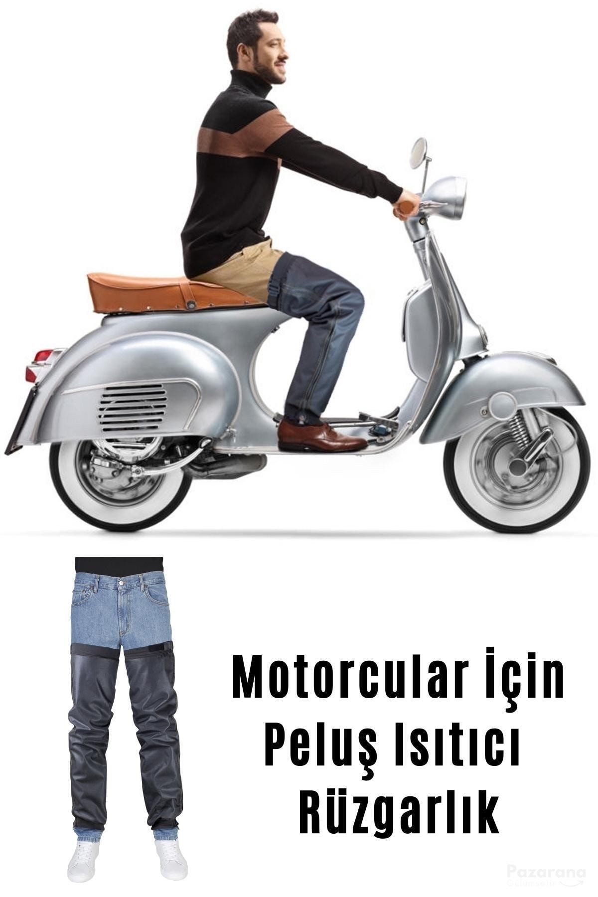 Motosiklet Pantolon Motorsiklet Rüzgar Yağmur Koruyucu Diz Koruma Motorcu Dizliği