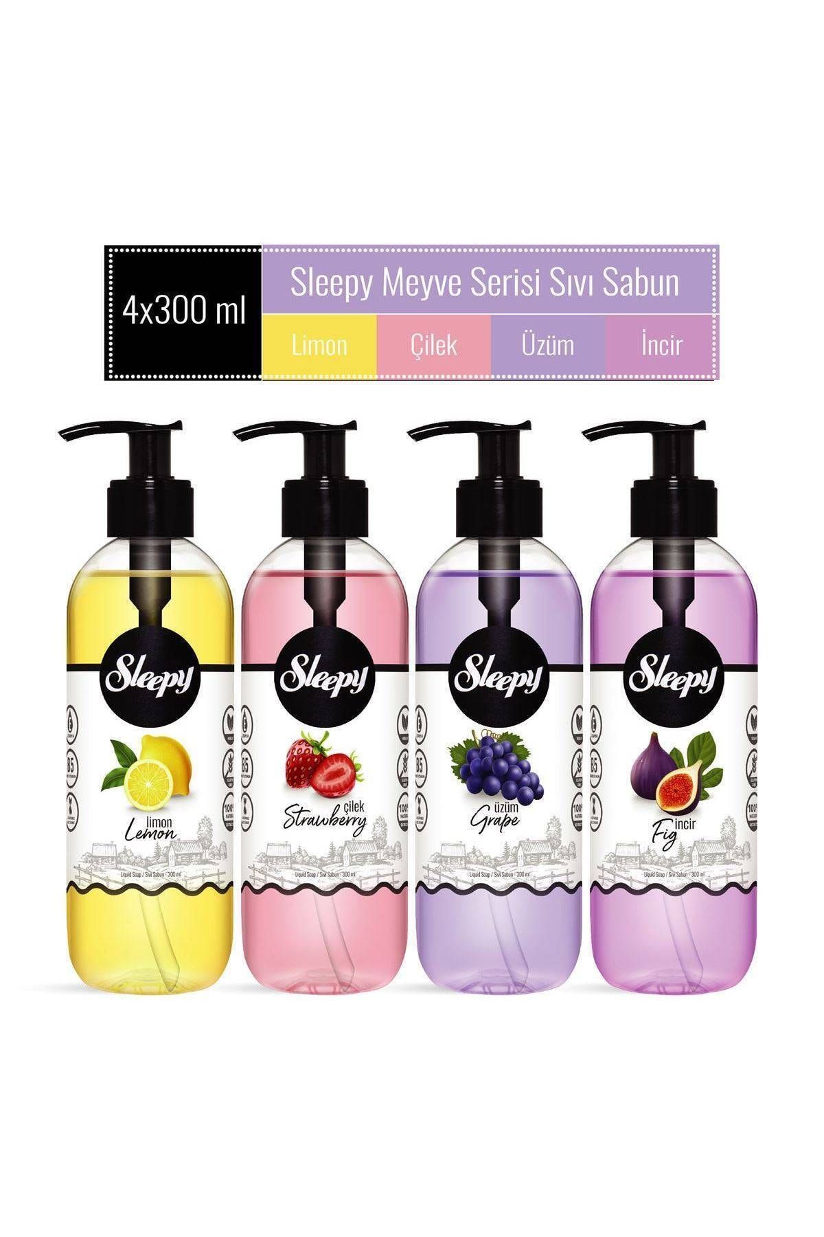 Meyve Serisi Sıvı Sabun 4'lü Avantaj Paketi 4×300 Ml