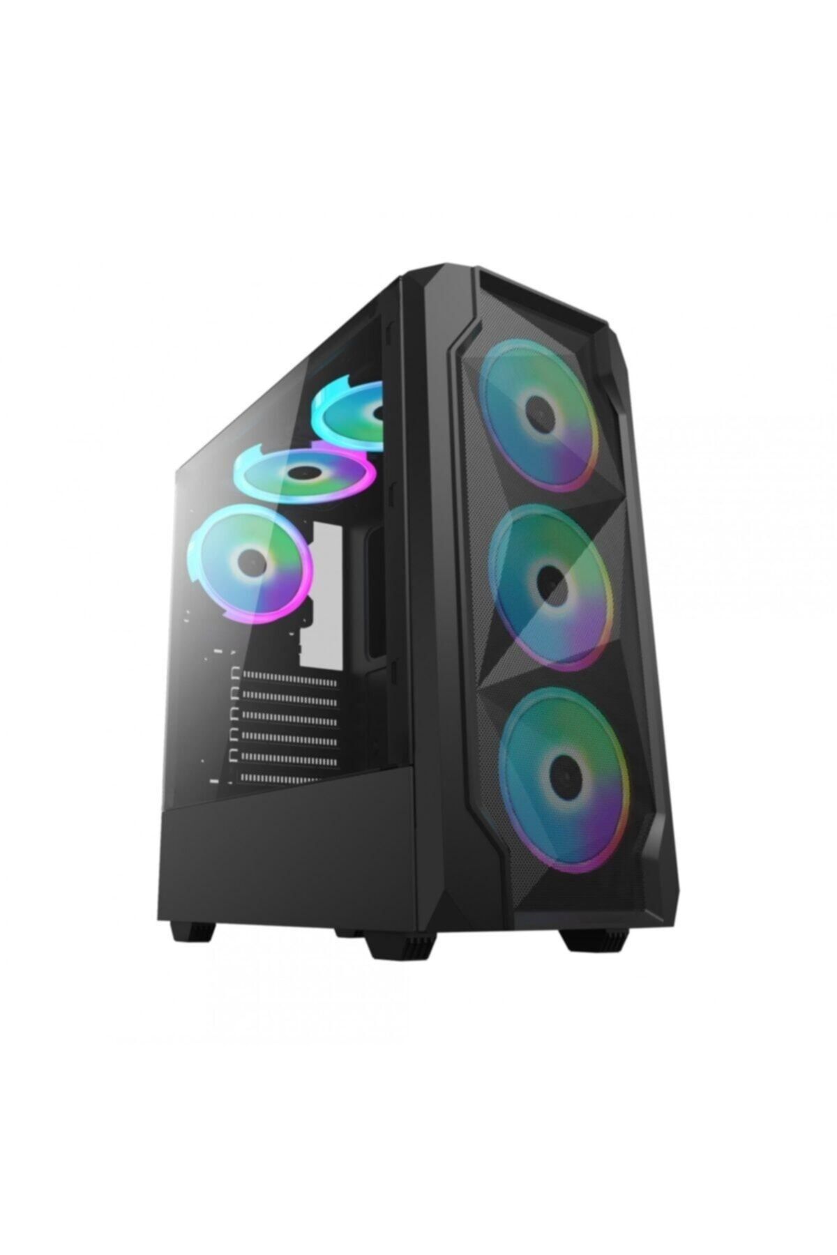 Cold 4x120mm Rgb Fanlı Kontrolcü Ve Kumandalı Oyuncu Bilgisayar Kasası