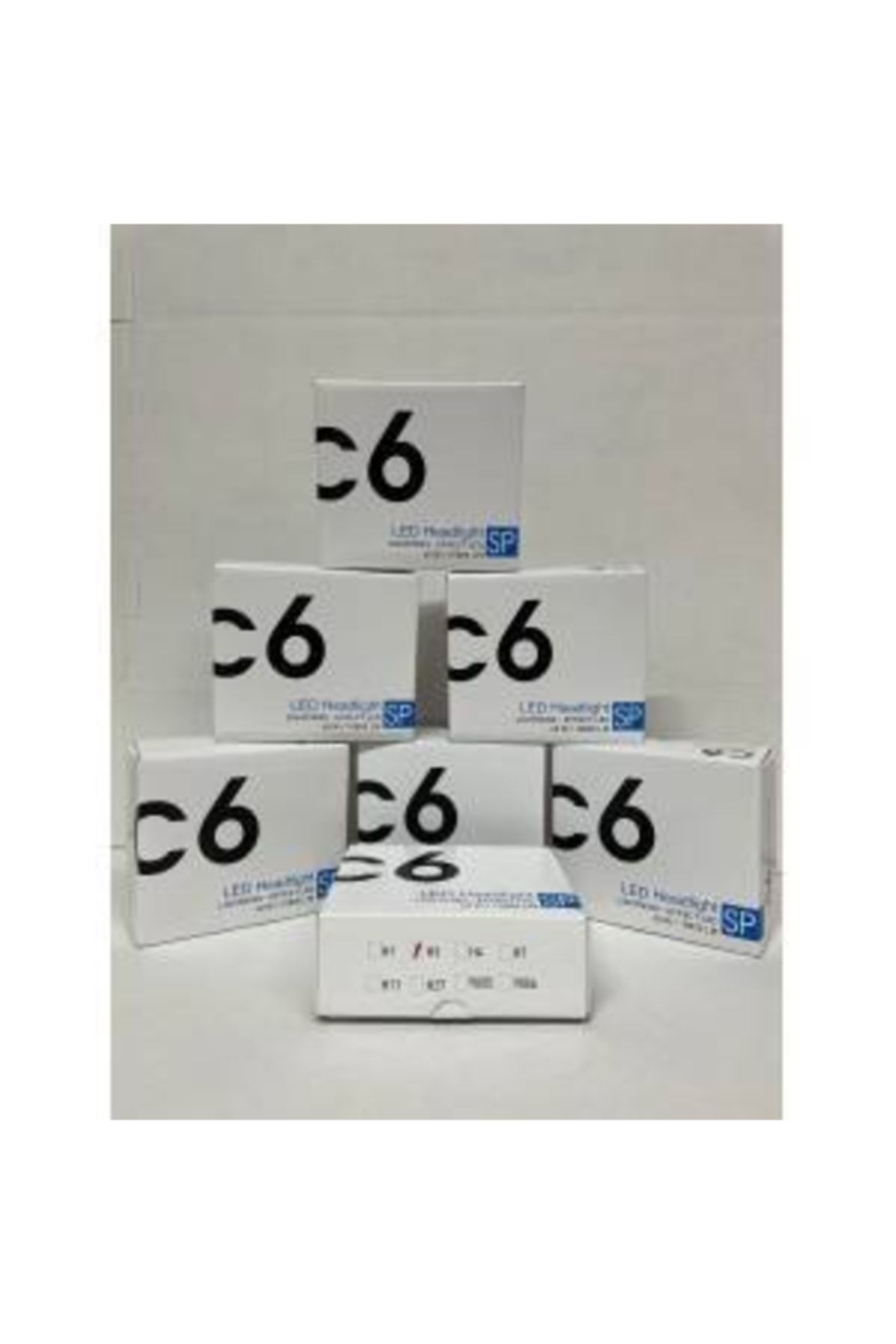 H11 Uyumlu Led Xenon C6 Led Şimşek Etkili 2 Adet