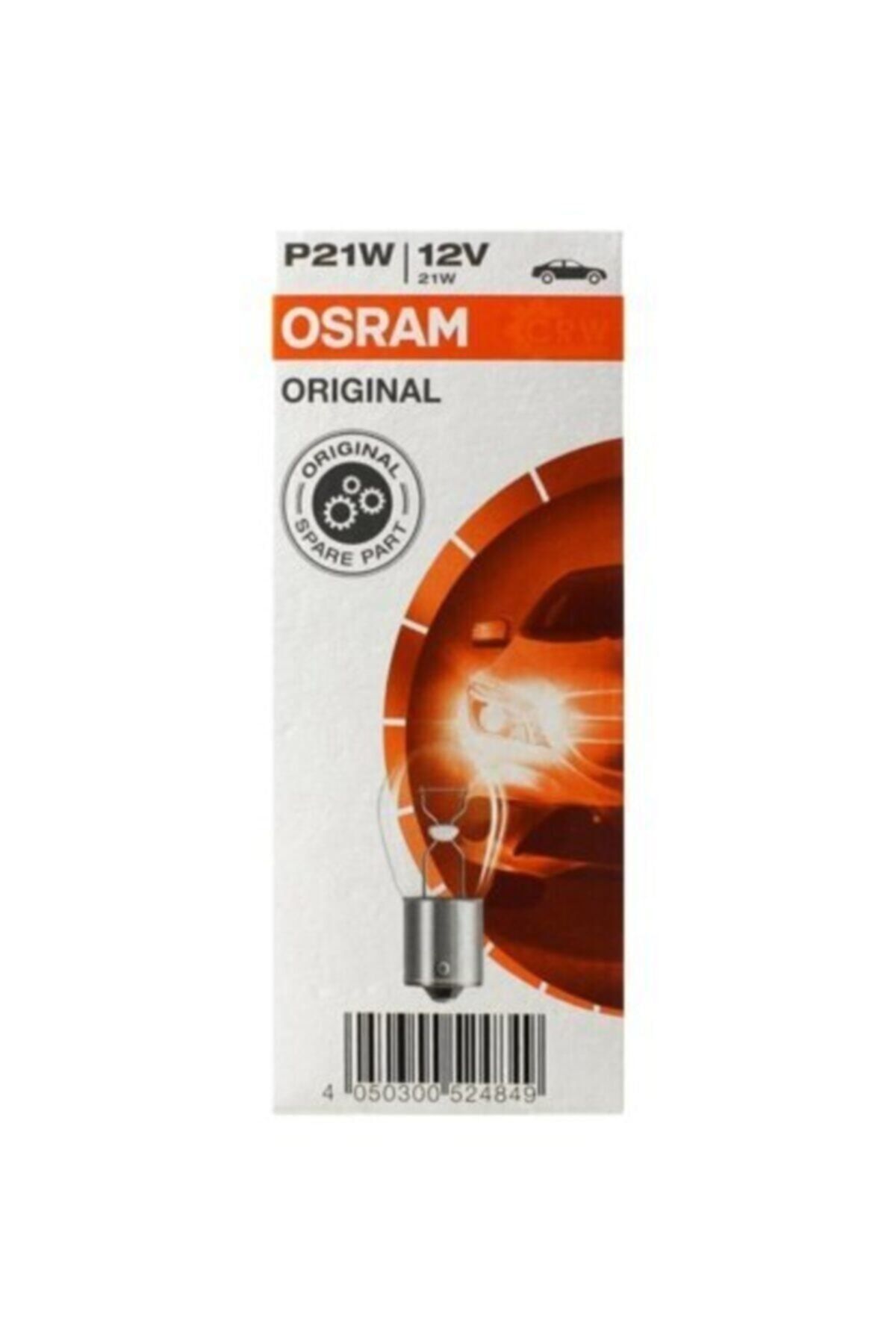 Clean Stoff 12v 93 P21w Stop Sinyal Ampulü Düz Tırnak 10 Adet