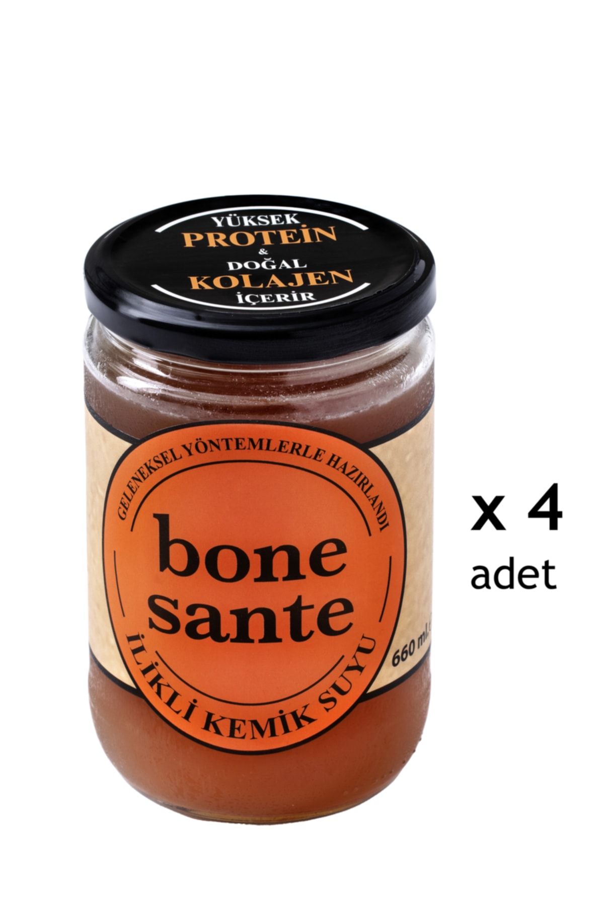Ilıklı Kemık Suyu X 4adet 660ml