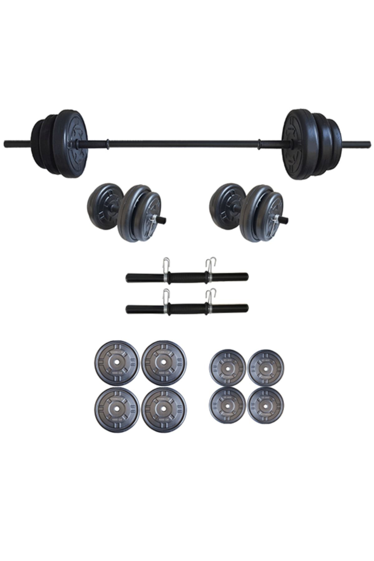 35 Kg Halter Seti Dambıl Seti Ağırlık Ve Vücut Geliştirme Aleti 35 Kg Spor Dumbell Set