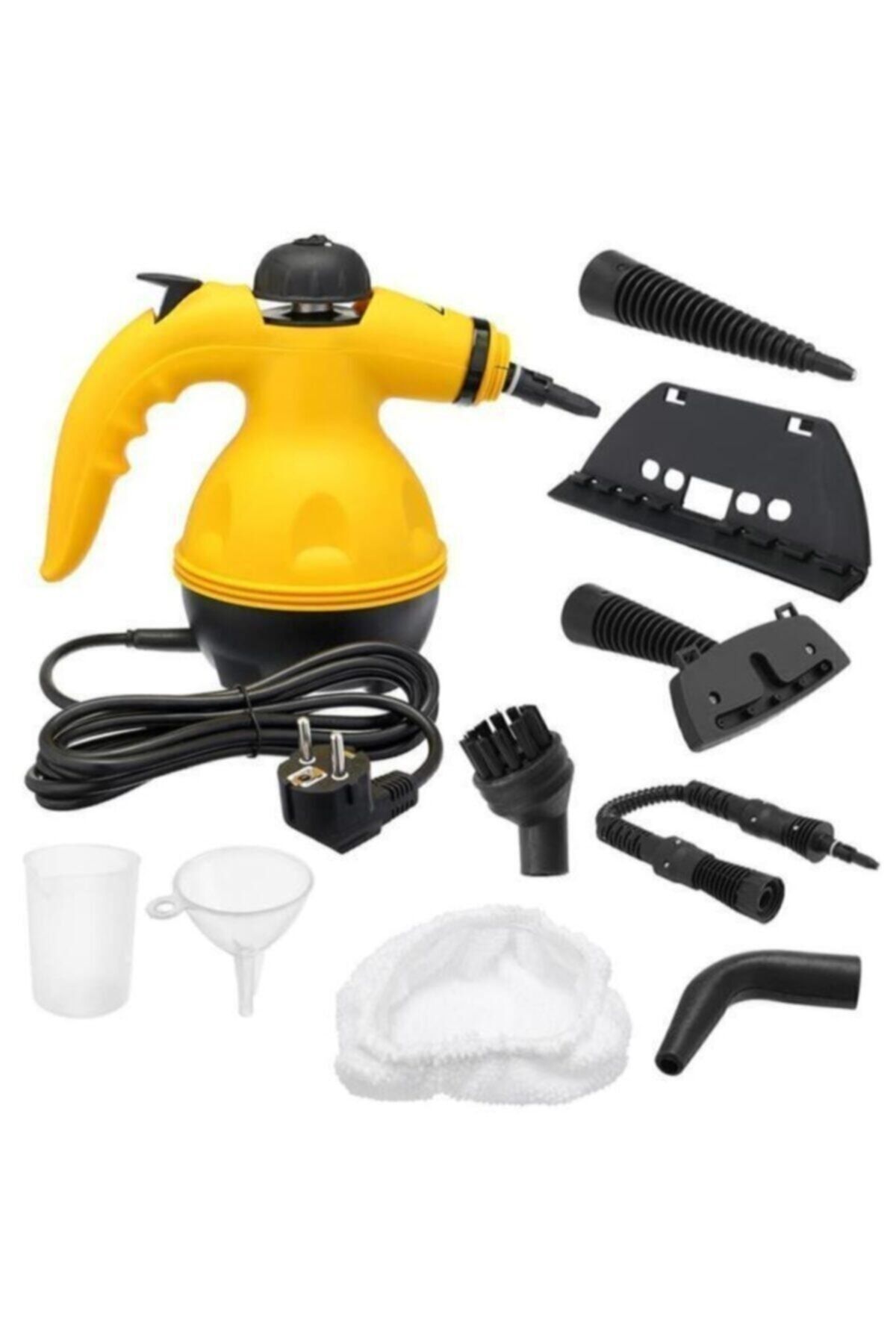 Steam Cleaner Basınçlı Buharlı El Tipi Temizlik Makinesi Antibakteriyel Temizleyici Mop 1000 W