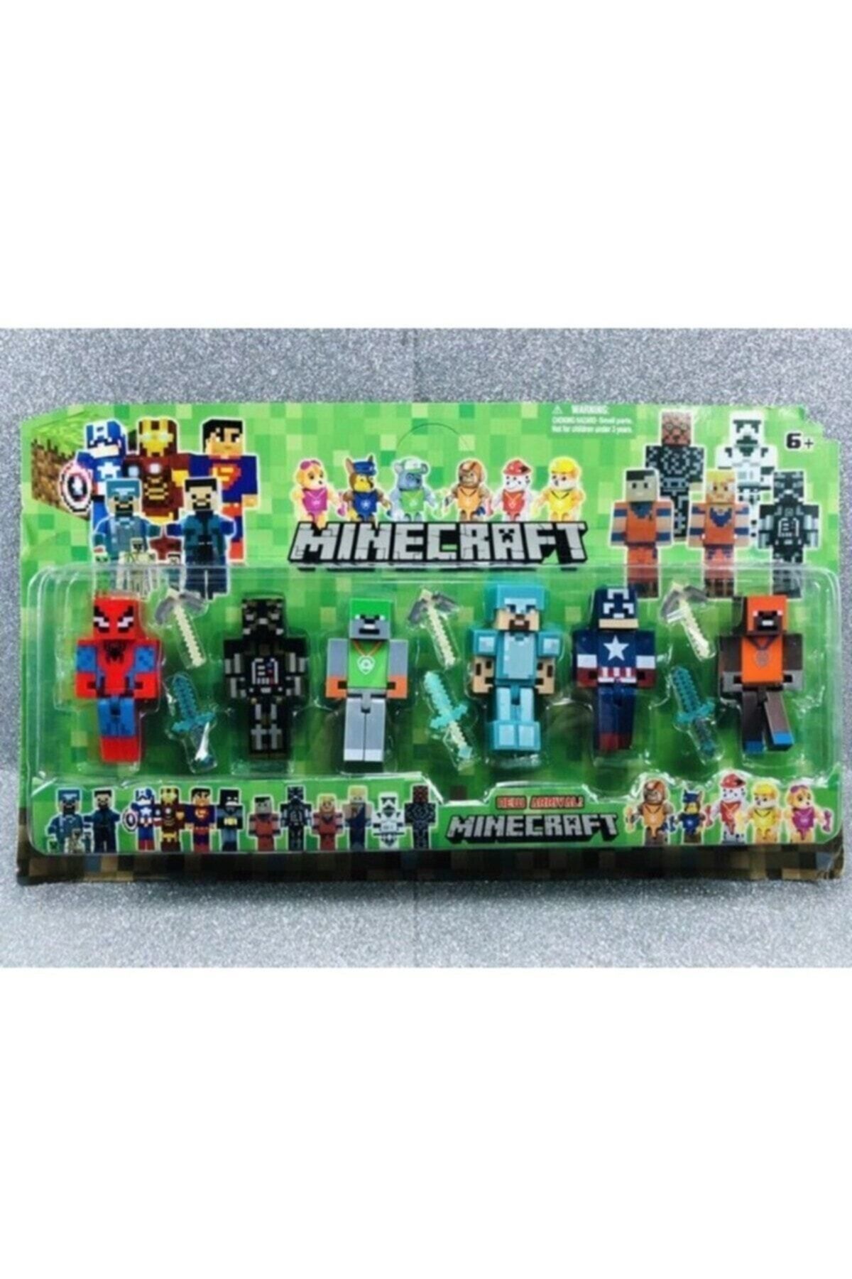 Spiderman Kaptan Amerika Paw Patrol 12 Parça Oyuncak
