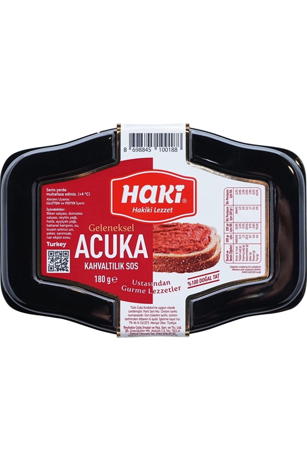 Kahvaltılık Sos Acuka 180gr