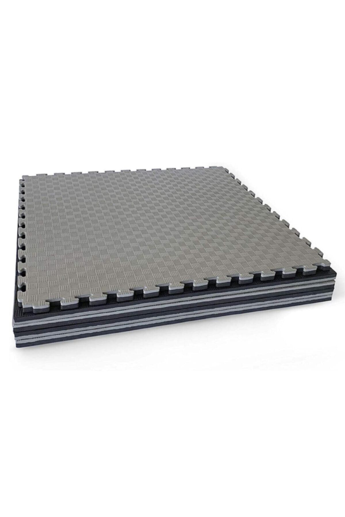 A Kalite Gri Siyah 26mm 100x100 Tatami Zemin Minderi