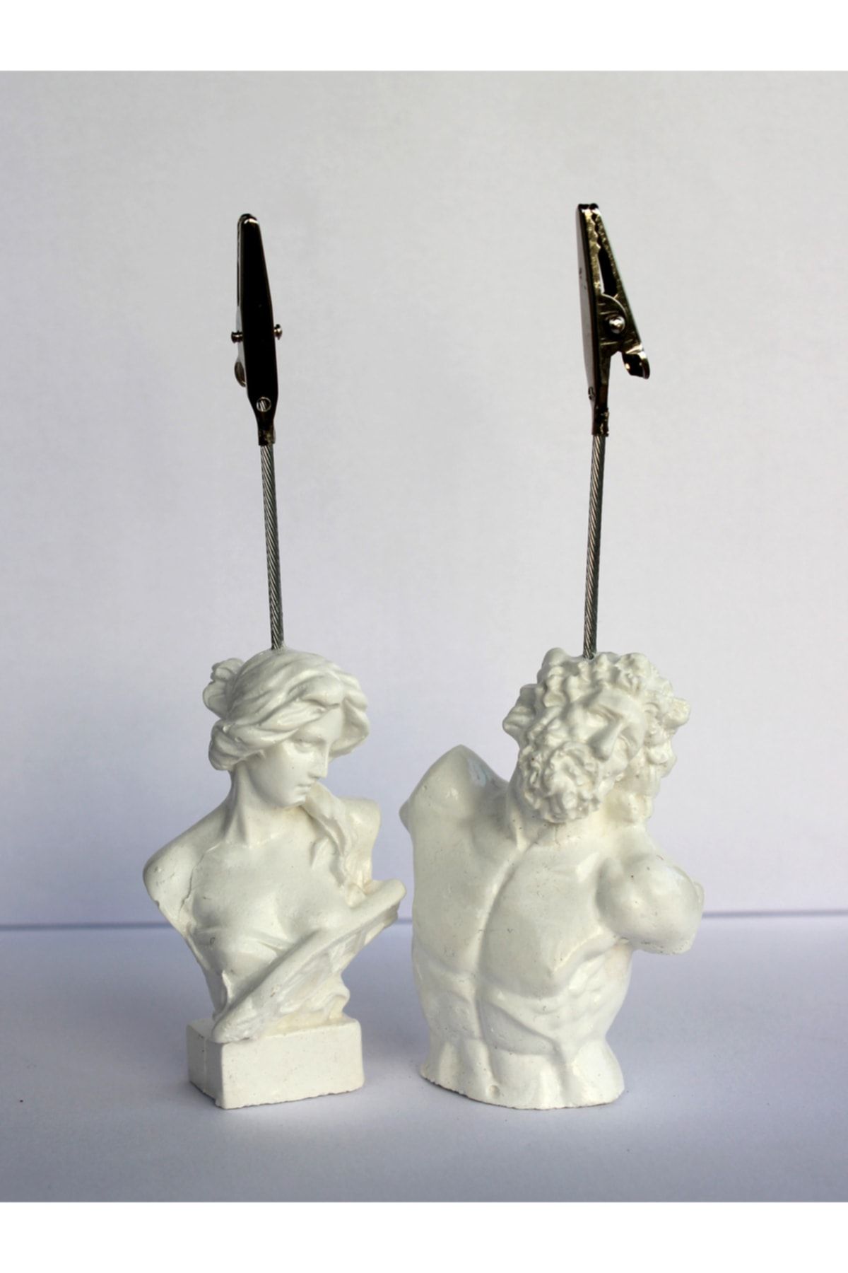 2'li Sona&laocoon Heykel Beton Not Tutacağı/fotoğraf Tutucu