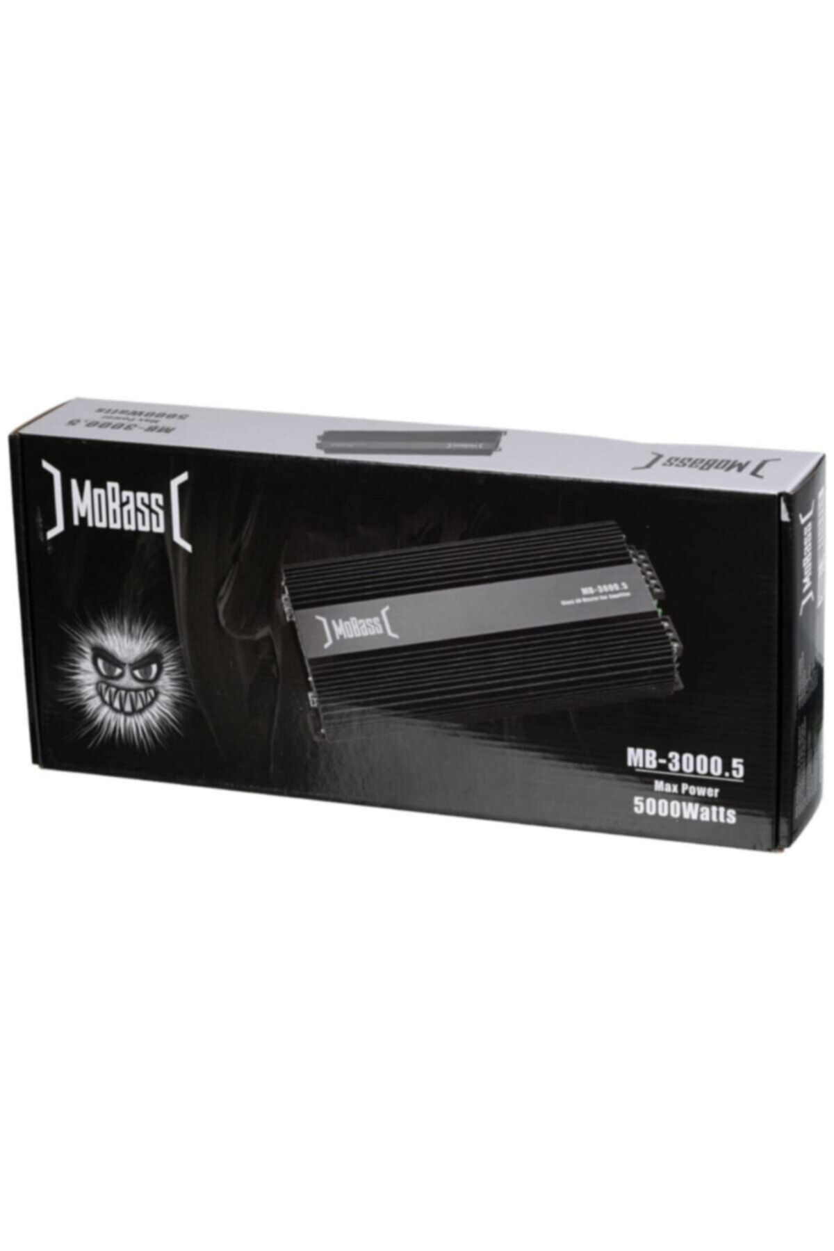 5 Kanal 130wx4ch 350w Rms Bass Kontrollü Oto Amfi Mb-3000.5 Mobas Mb 3000 Anfi