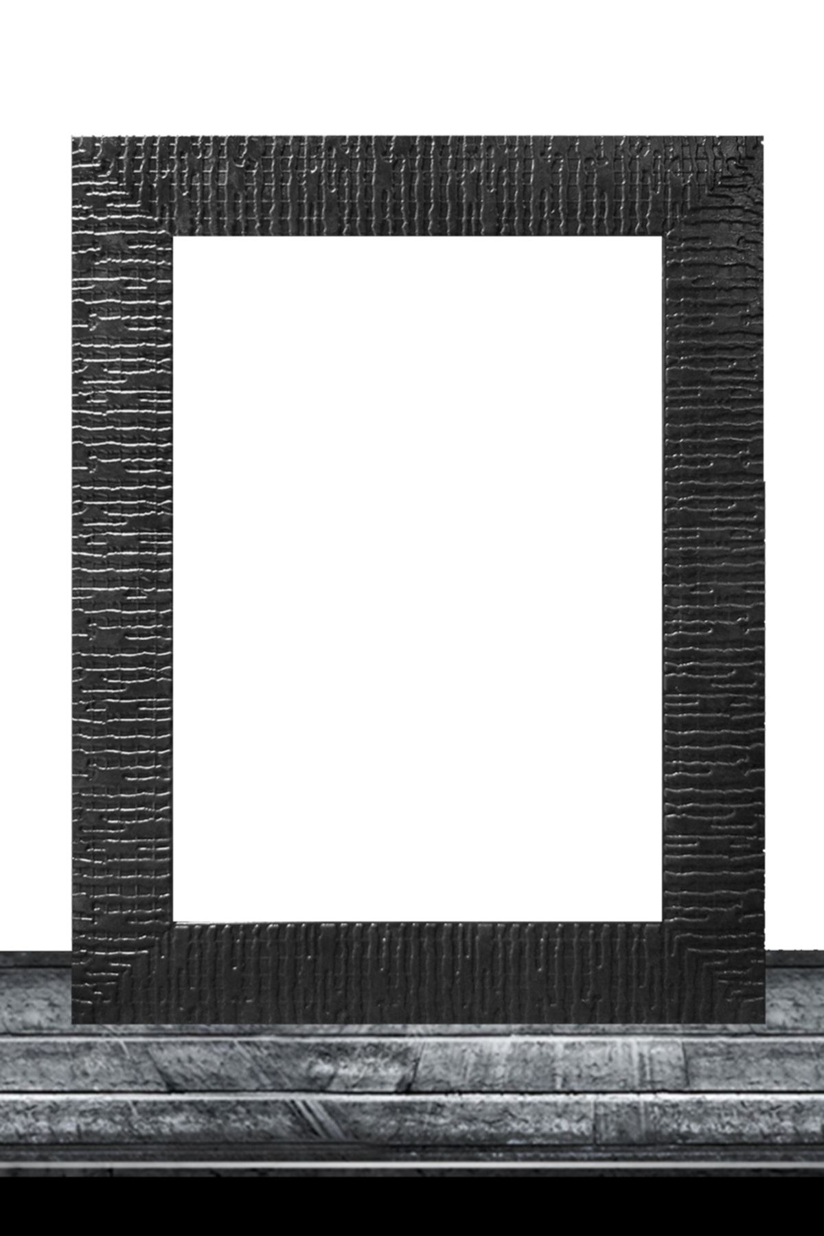 15x21 Camlı Enjeksiyon Çerçeve Siyah