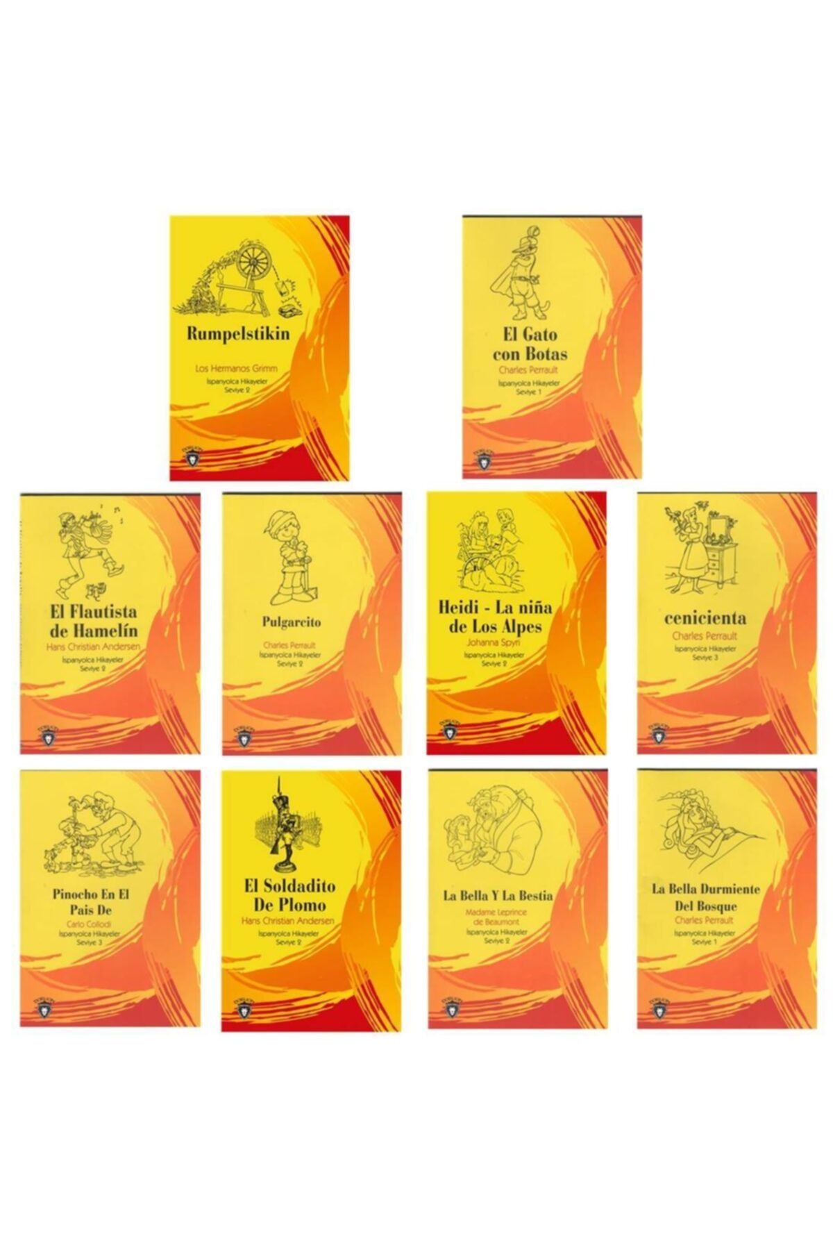 Ispanyolca Hikayeler 10 Kitap